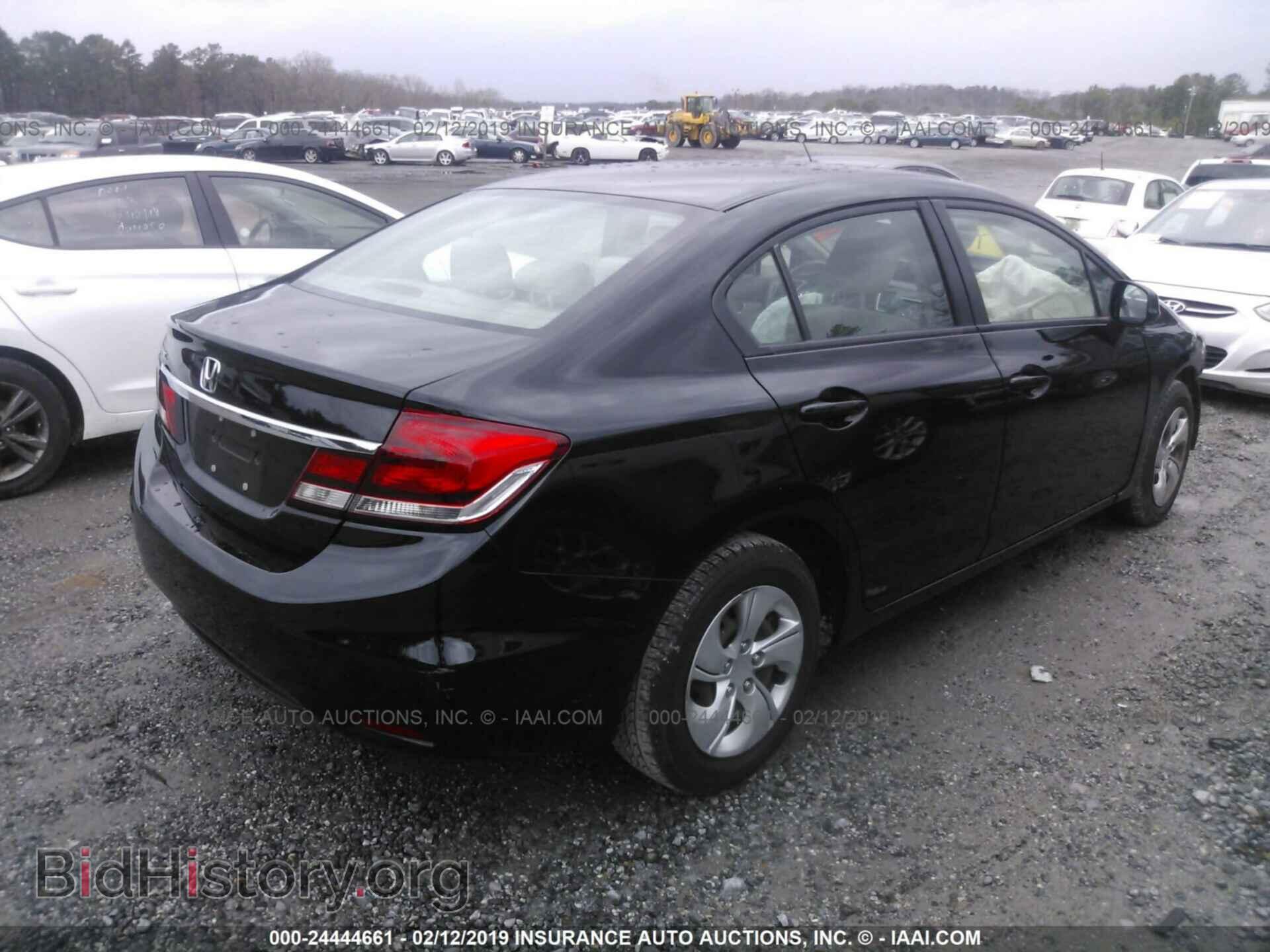 2013 HONDA CIVIC - VIN: 19XFB2F59DE213576 - Фото 4