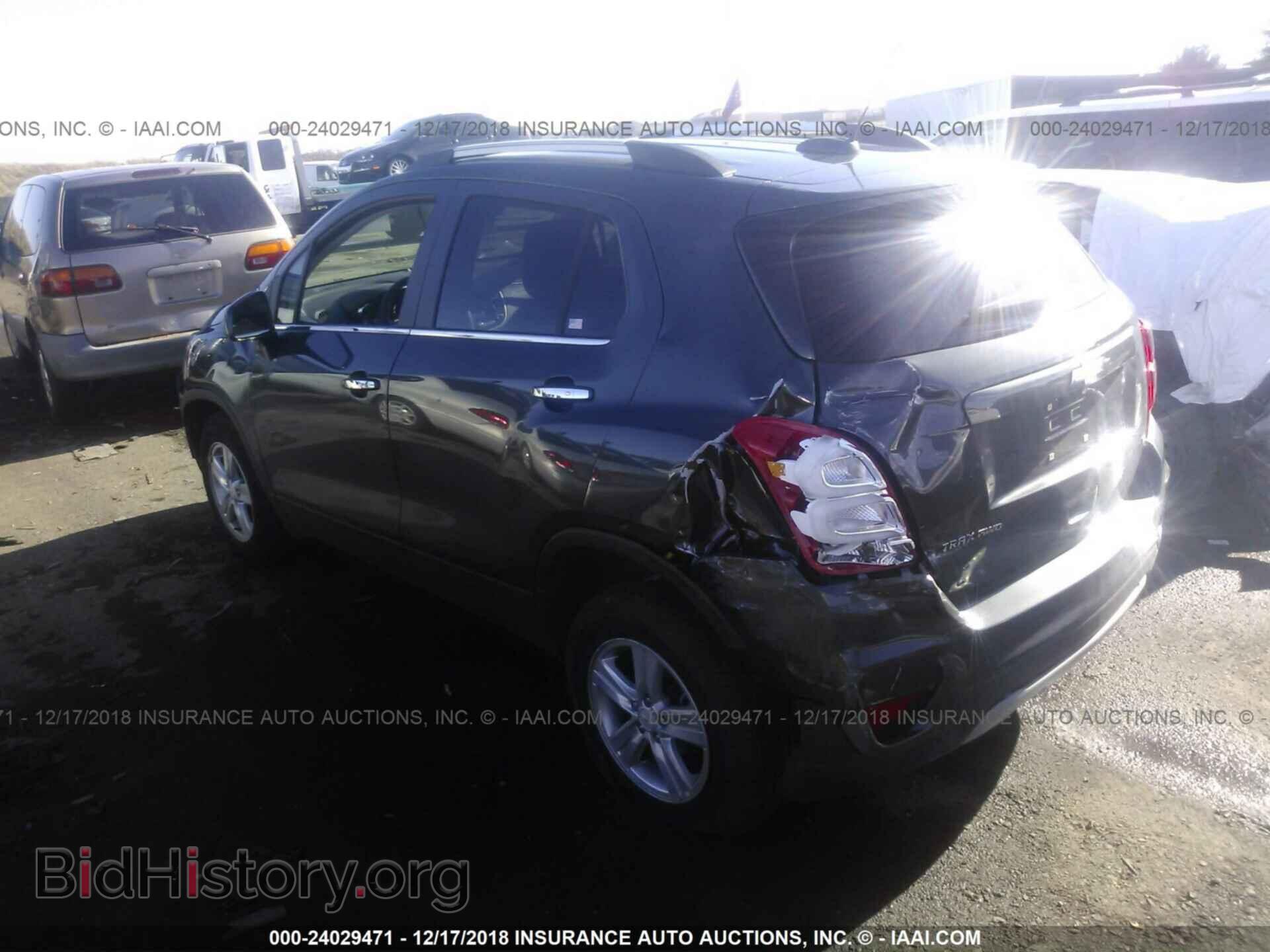 2018 CHEVROLET TRAX - VIN: KL7CJPSB5JB652794 - Фото 3