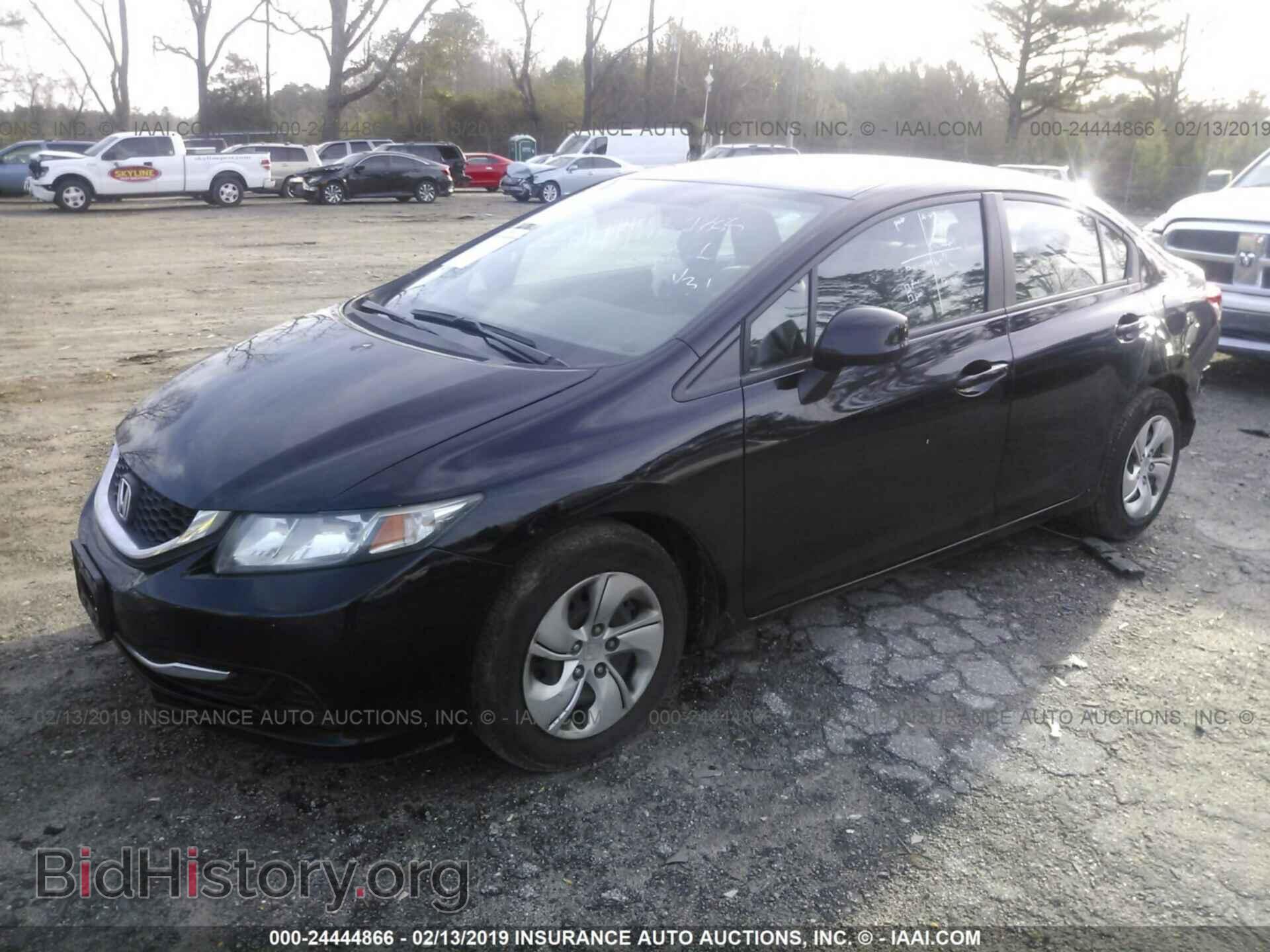 2013 HONDA CIVIC - VIN: 19XFB2F55DE263844 - Фото 2