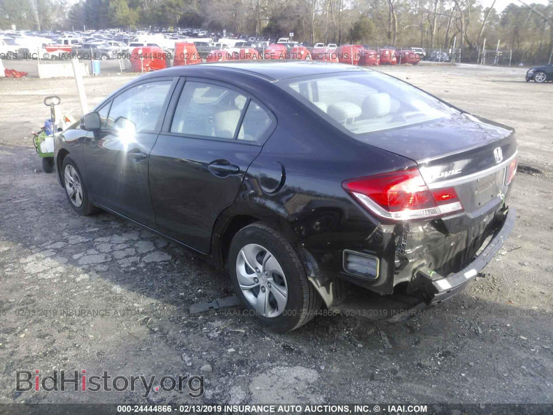 2013 HONDA CIVIC - VIN: 19XFB2F55DE263844 - Фото 3