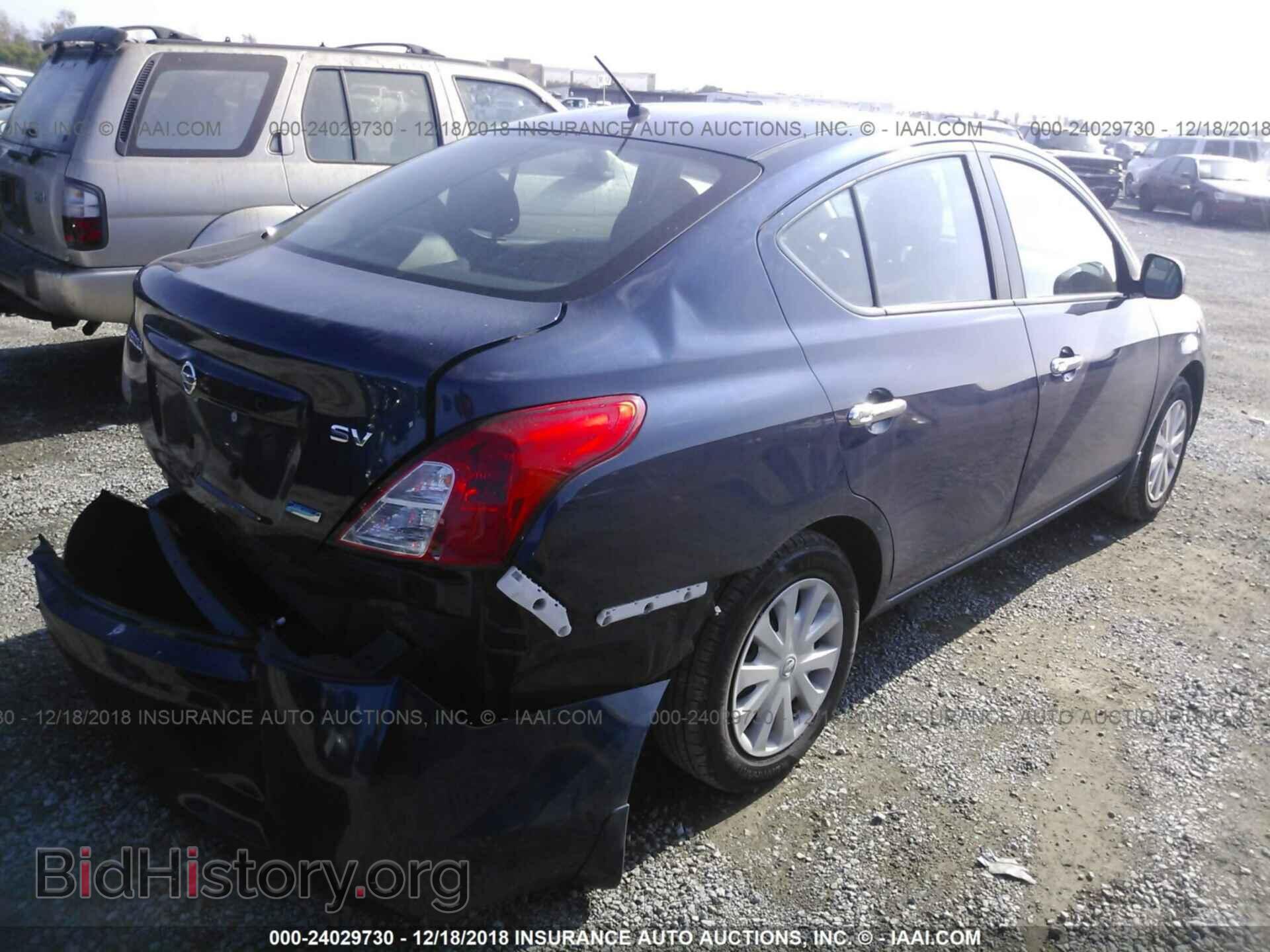 2012 NISSAN VERSA - VIN: 3N1CN7AP9CL942500 - Фото 4
