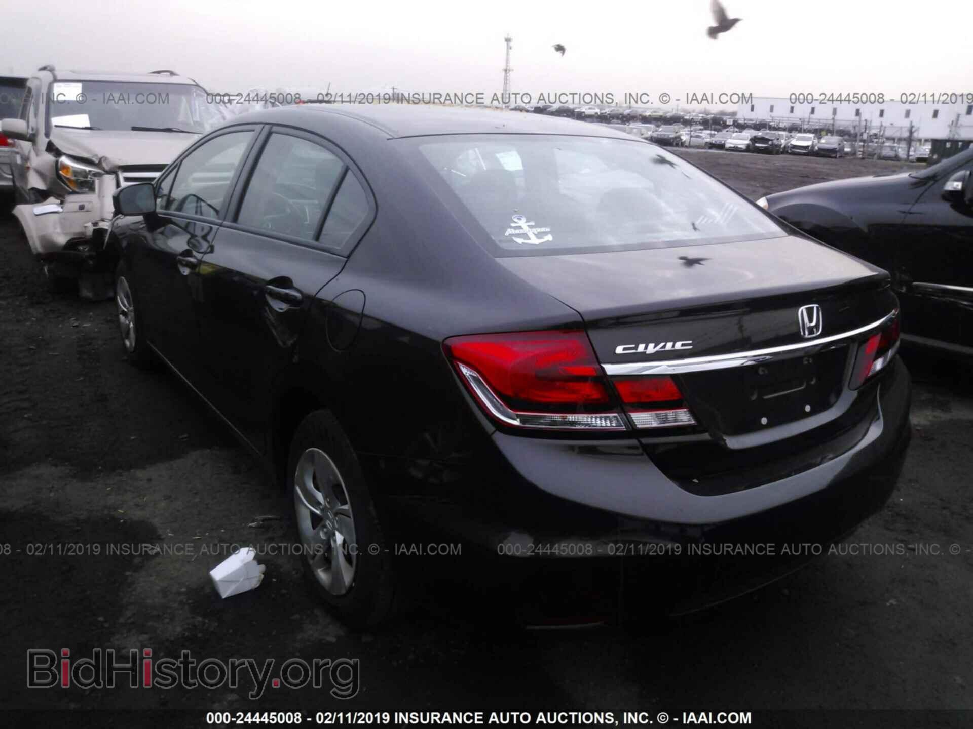 2014 HONDA CIVIC - VIN: 2HGFB2F57EH511678 - Photo 3