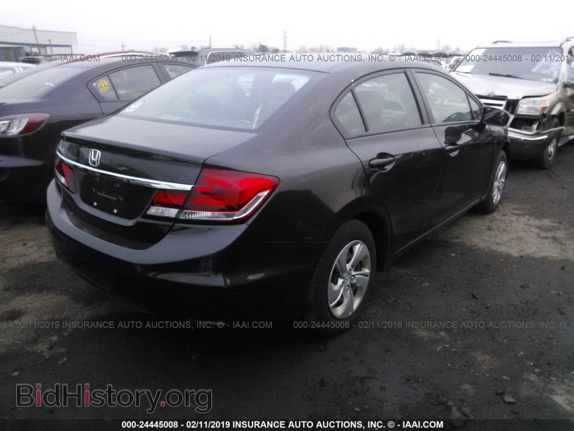 2014 HONDA CIVIC - VIN: 2HGFB2F57EH511678 - Photo 4