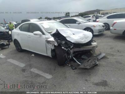2012 Lexus IS, white — VIN JTHBF5C2XC5177436, IAAI