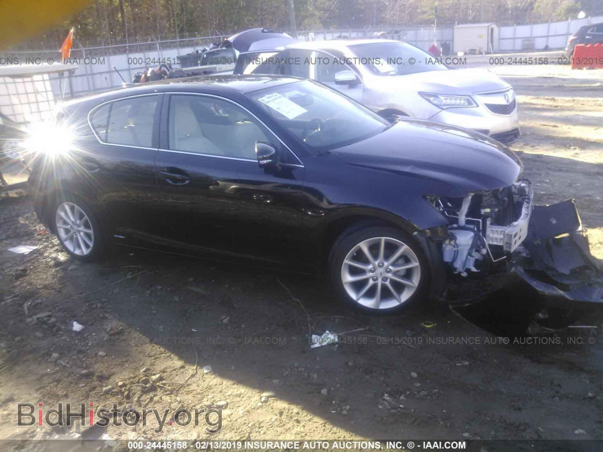 Фотография JTHKD5BH7D2153447 - LEXUS CT 2013