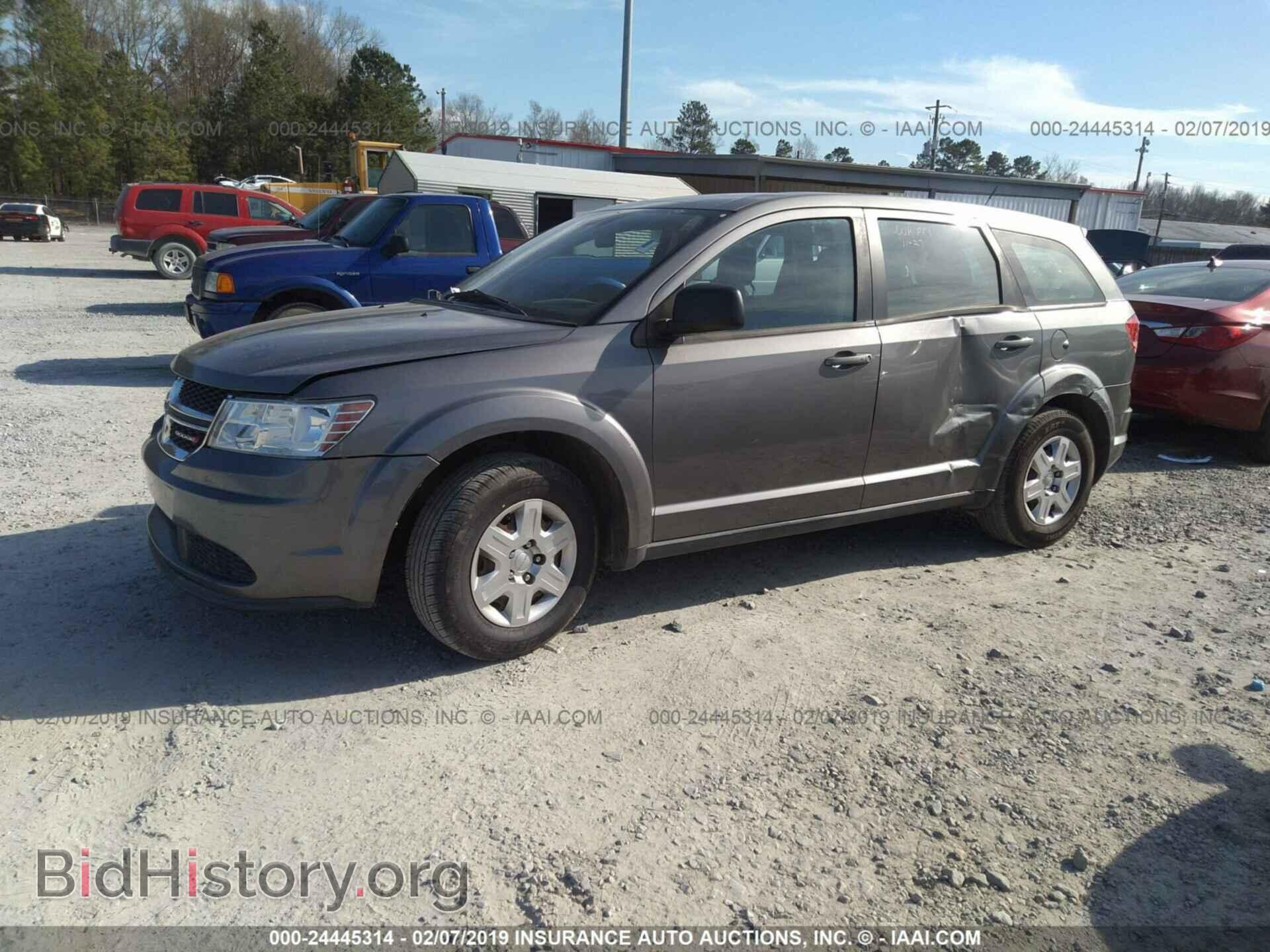2012 DODGE JOURNEY - VIN: 3C4PDCAB8CT256401 - Фото 2