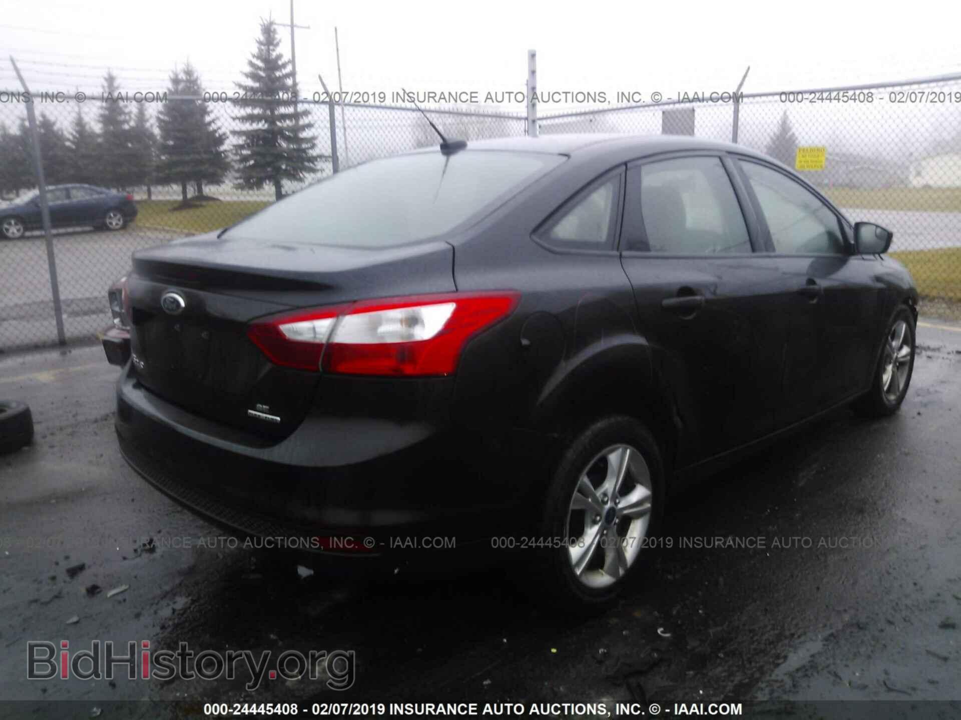 2013 FORD FOCUS - VIN: 1FADP3F29DL250855 - Фото 4