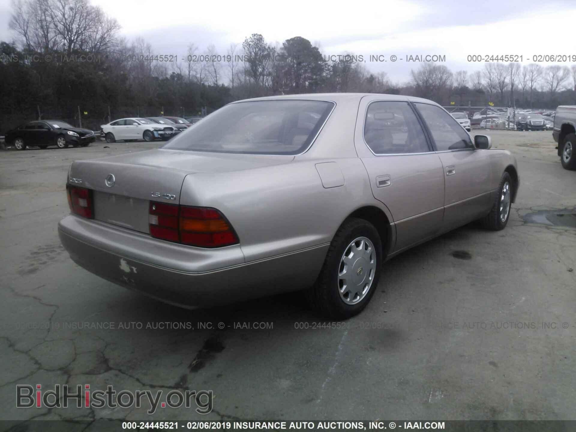 1996 LEXUS LS - VIN: JT8BH22F1T0046082 - Фото 4