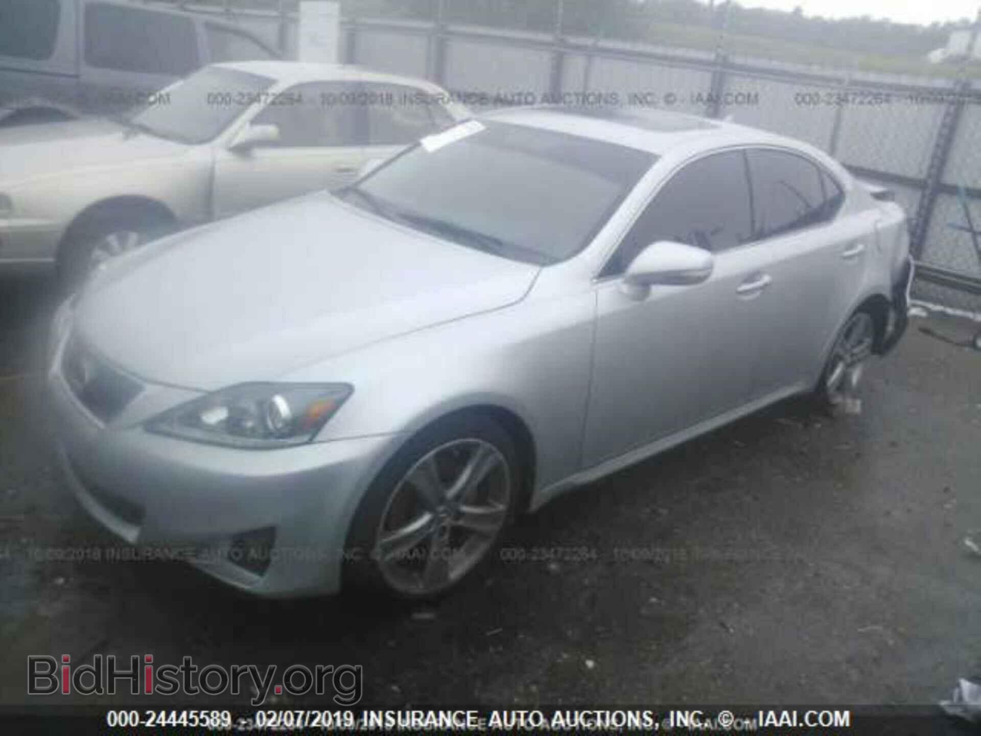2012 LEXUS IS - VIN: JTHBF5C22C2102974 - Photo 2