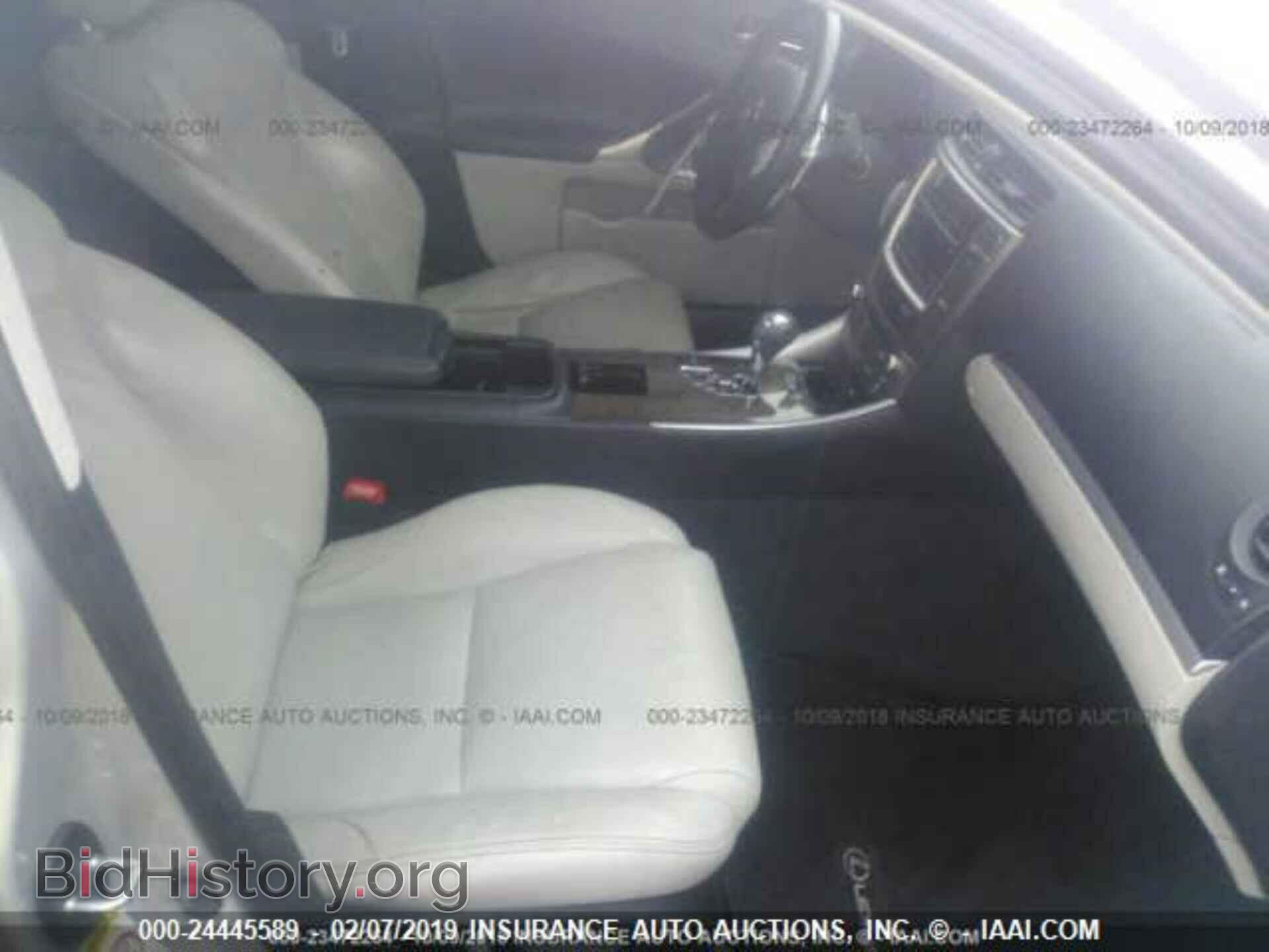 2012 LEXUS IS - VIN: JTHBF5C22C2102974 - Photo 5