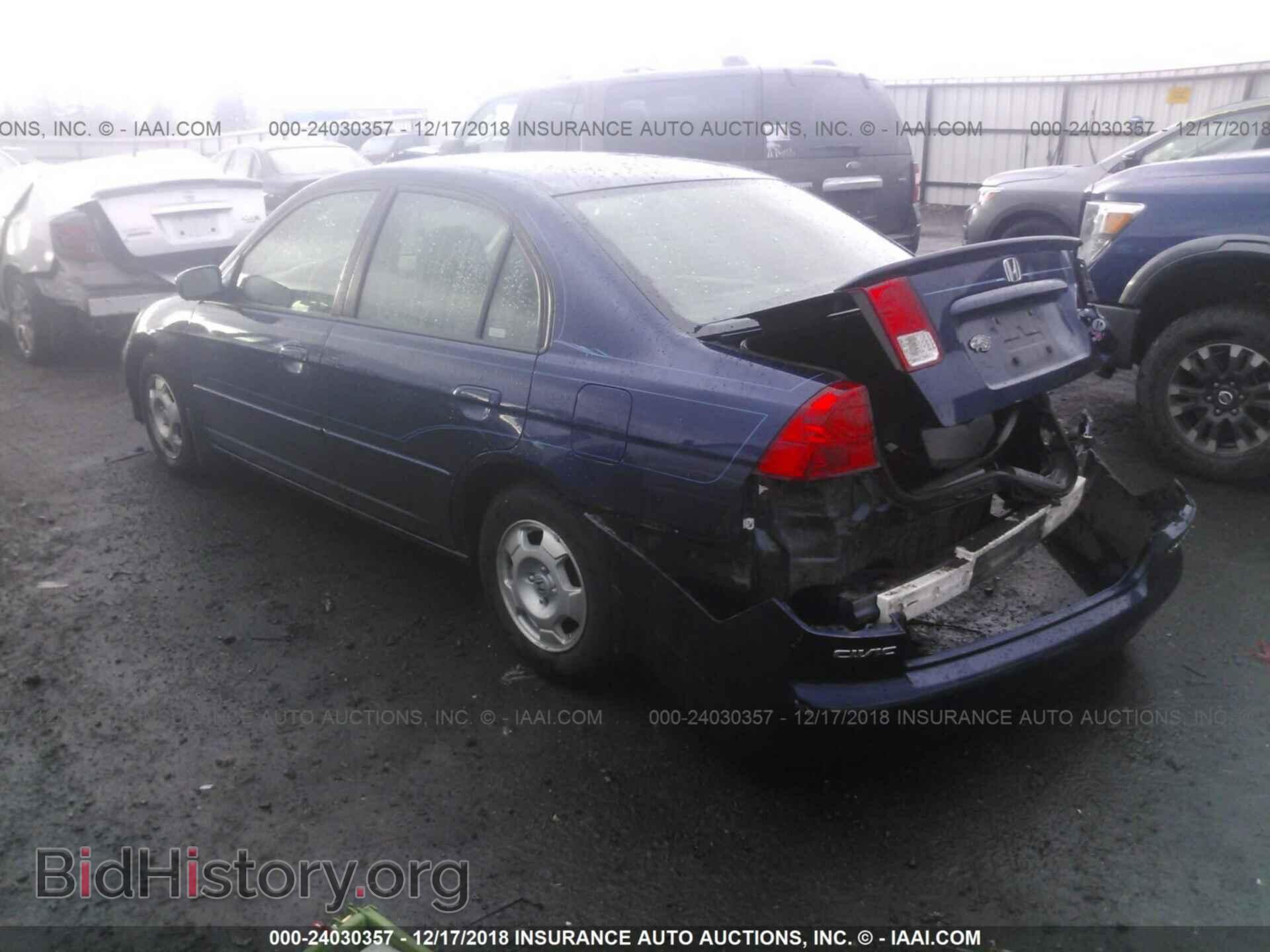 2005 HONDA CIVIC - VIN: JHMES96655S013983 - Фото 3