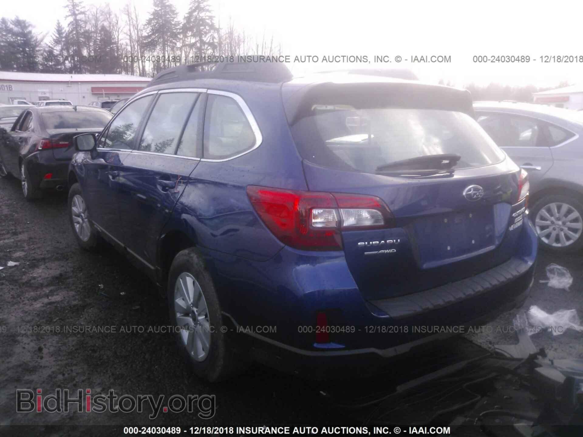 2017 SUBARU OUTBACK - VIN: 4S4BSAAC5H3215722 - Фото 3
