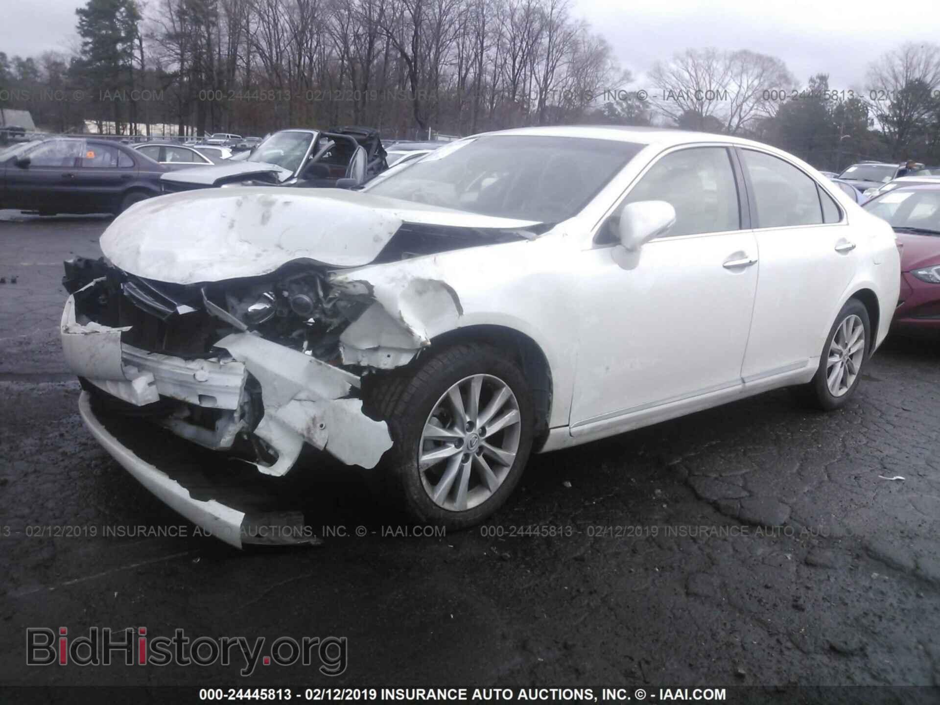 2011 LEXUS ES - VIN: JTHBK1EG8B2417368 - Фото 2