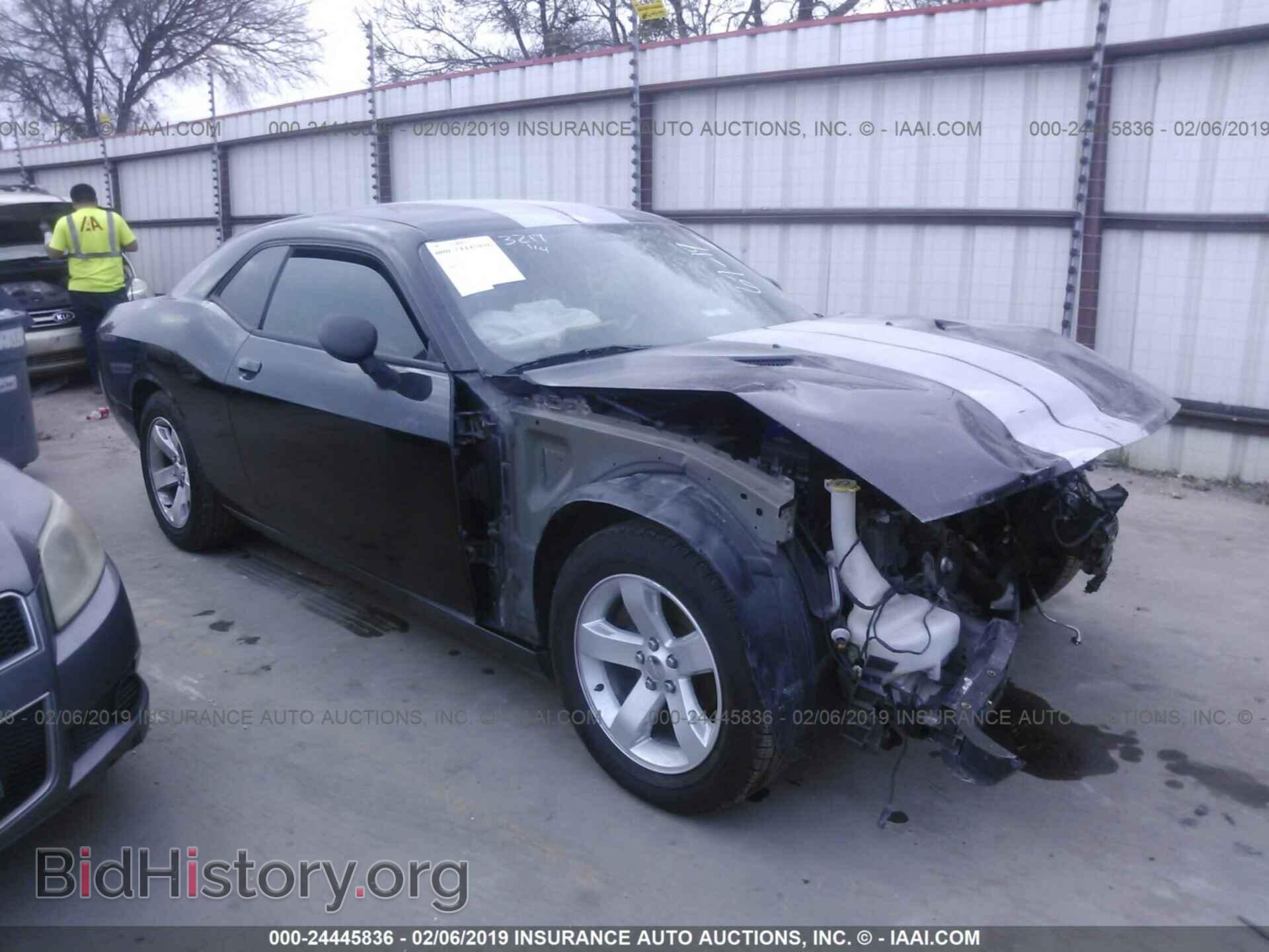 Photo 2C3CDYAG1CH127856 - DODGE CHALLENGER 2012