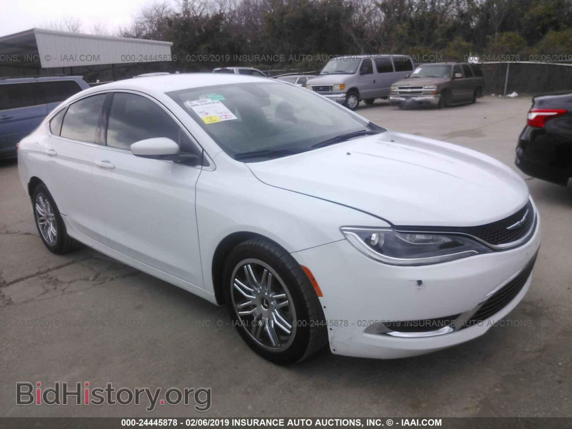 Photo 1C3CCCAB9FN715106 - CHRYSLER 200 2015