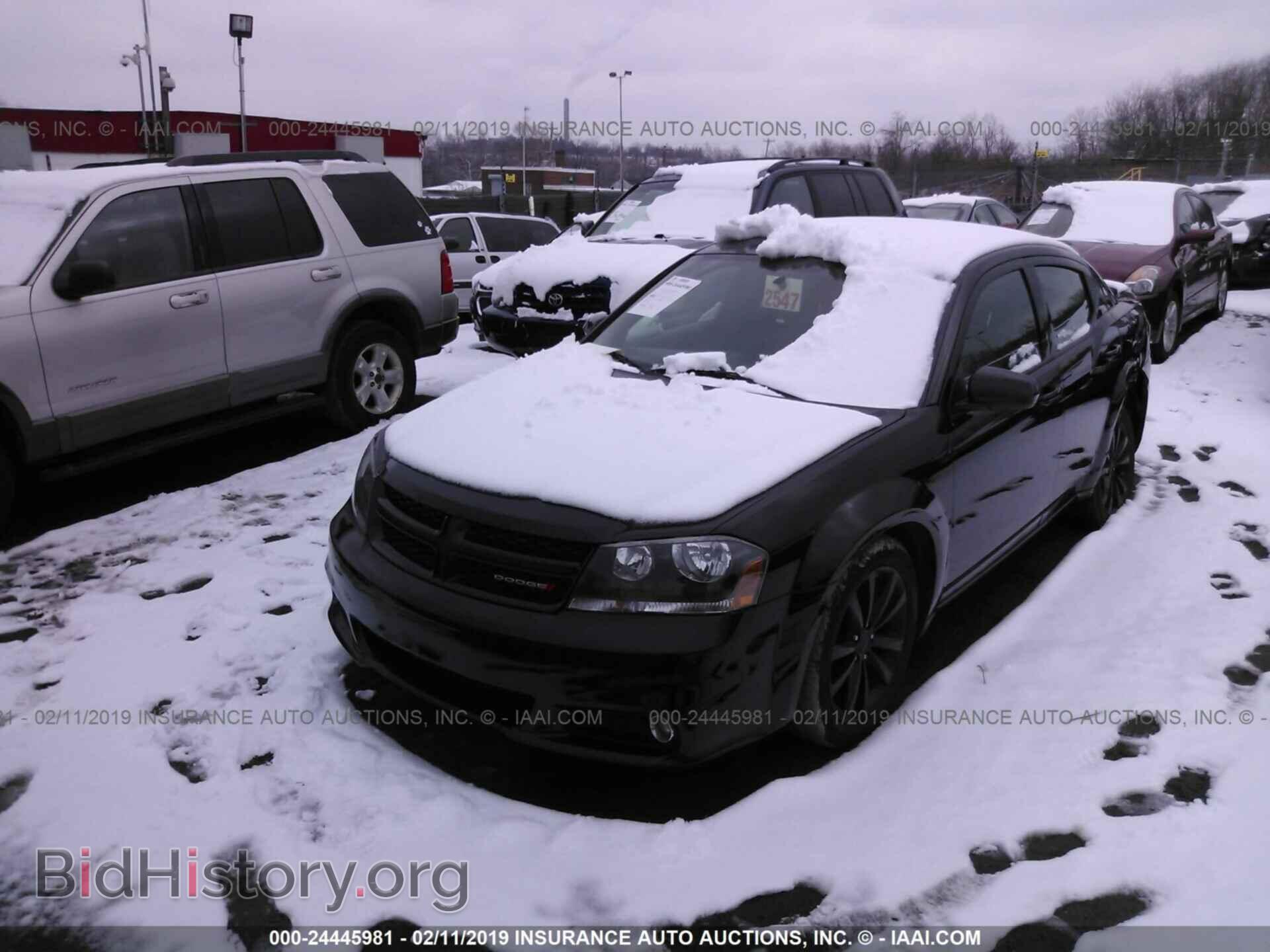 2014 DODGE AVENGER - VIN: 1C3CDZCB9EN161142 - Фото 2