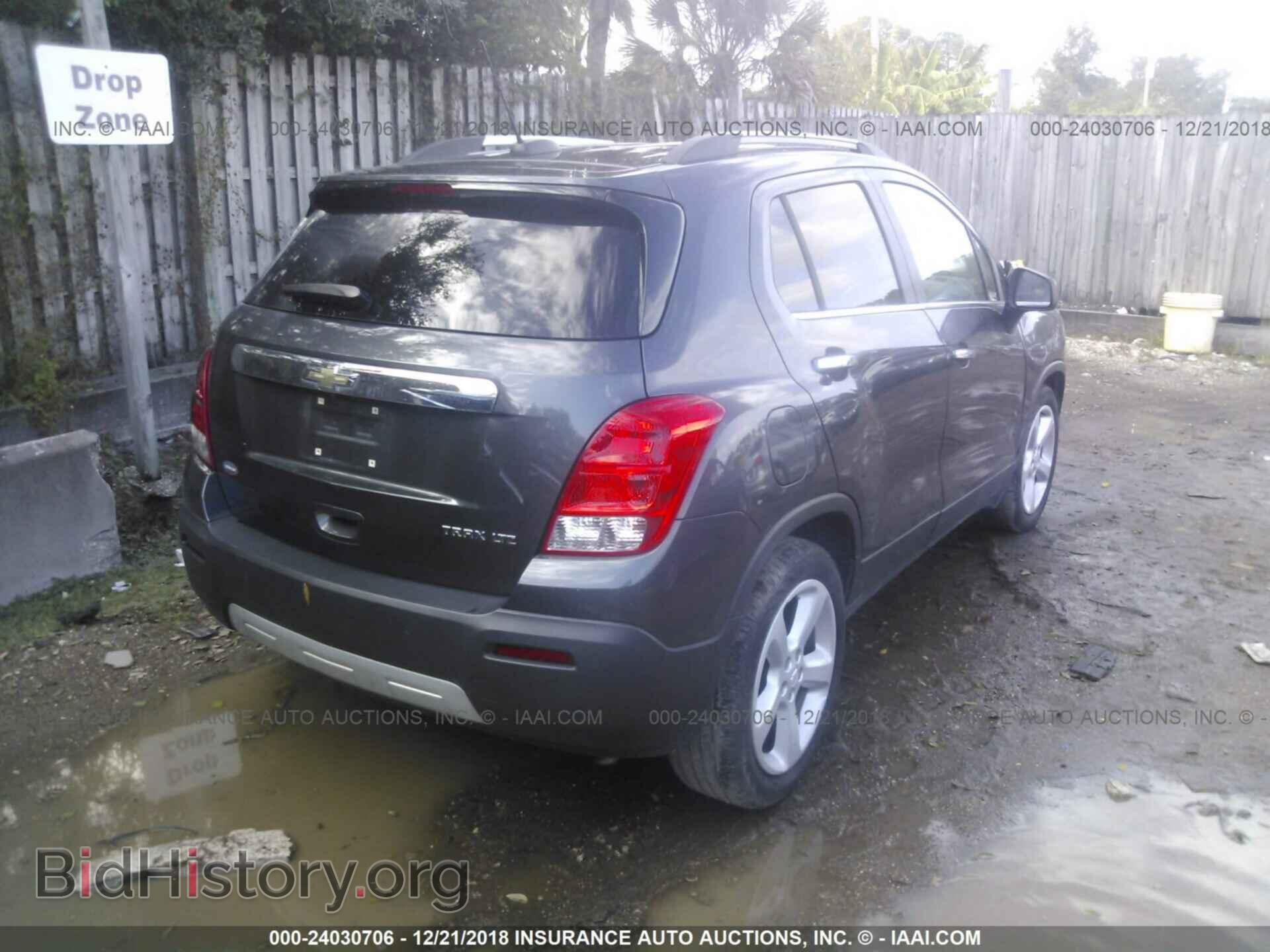 2016 CHEVROLET TRAX - VIN: 3GNCJMSB2GL259948 - Photo 4