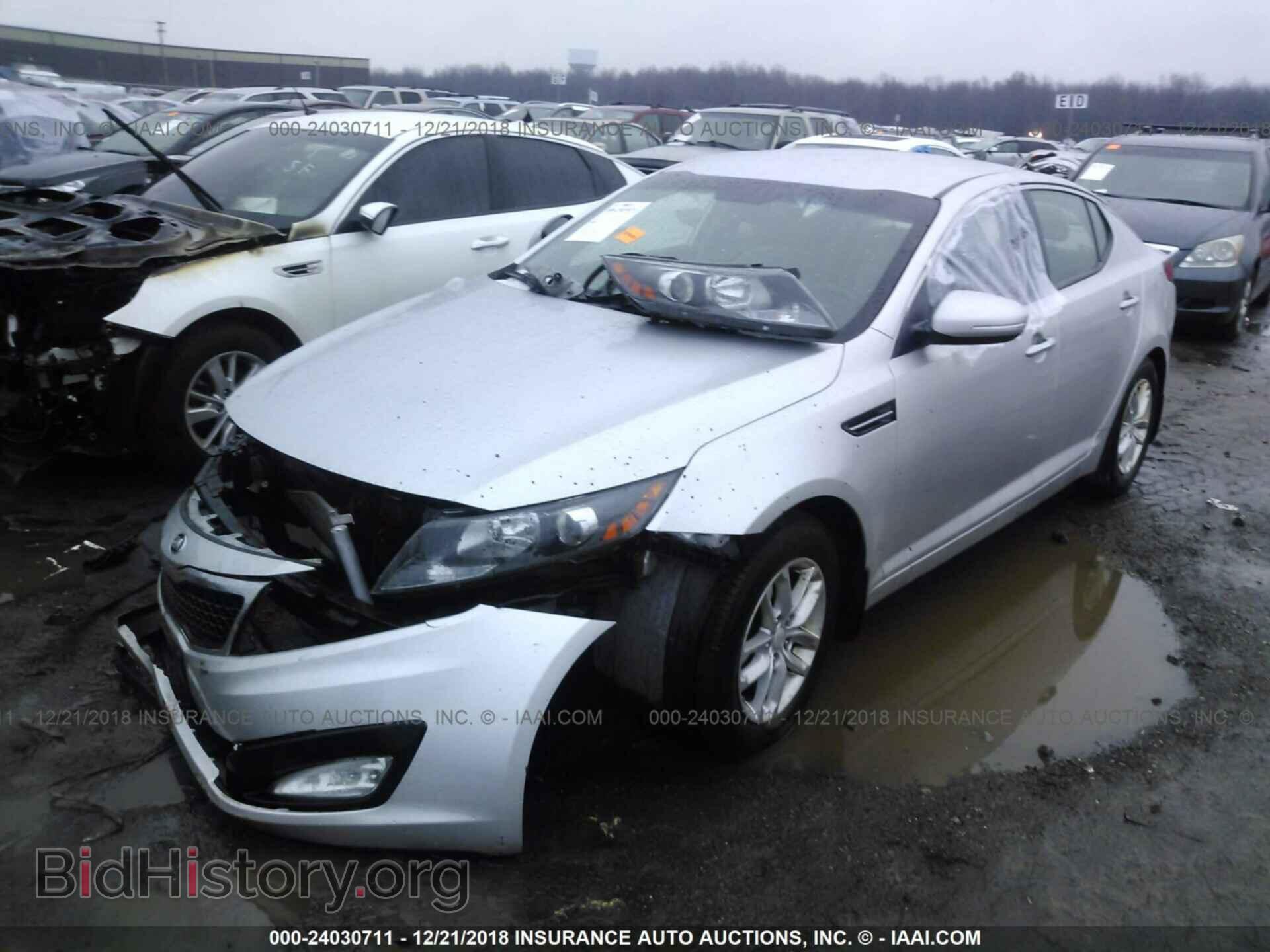 2013 KIA OPTIMA - VIN: KNAGM4A78D5355459 - Photo 2