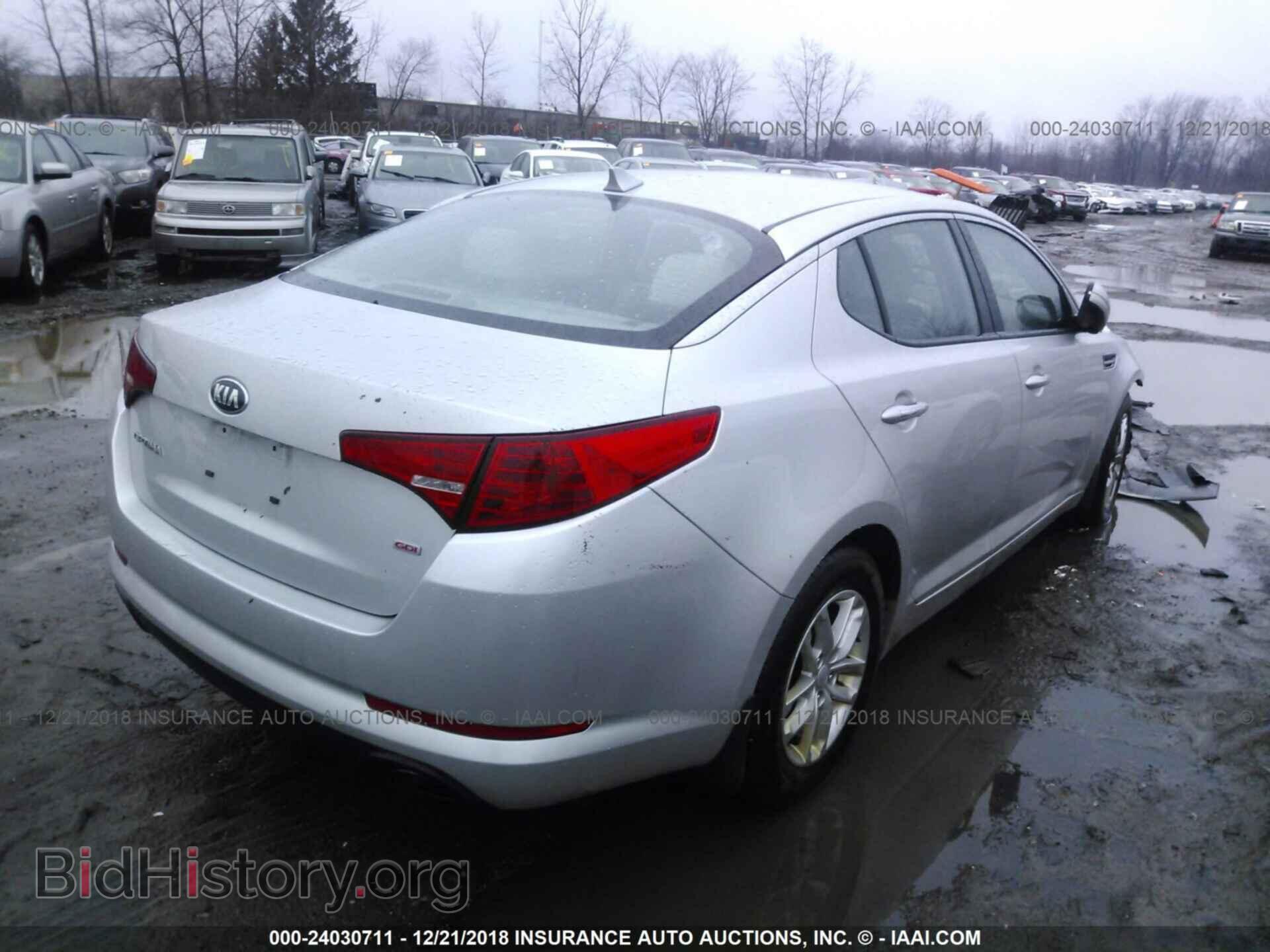 2013 KIA OPTIMA - VIN: KNAGM4A78D5355459 - Photo 4