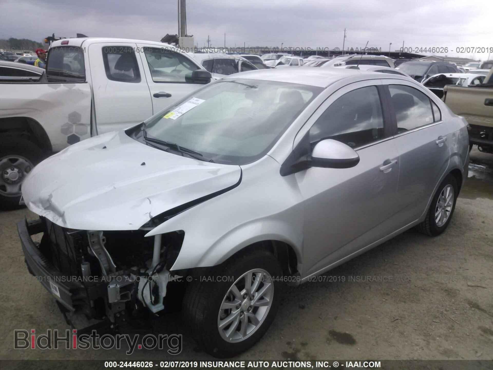 2017 CHEVROLET SONIC - VIN: 1G1JD5SH0H4128552 - Фото 2