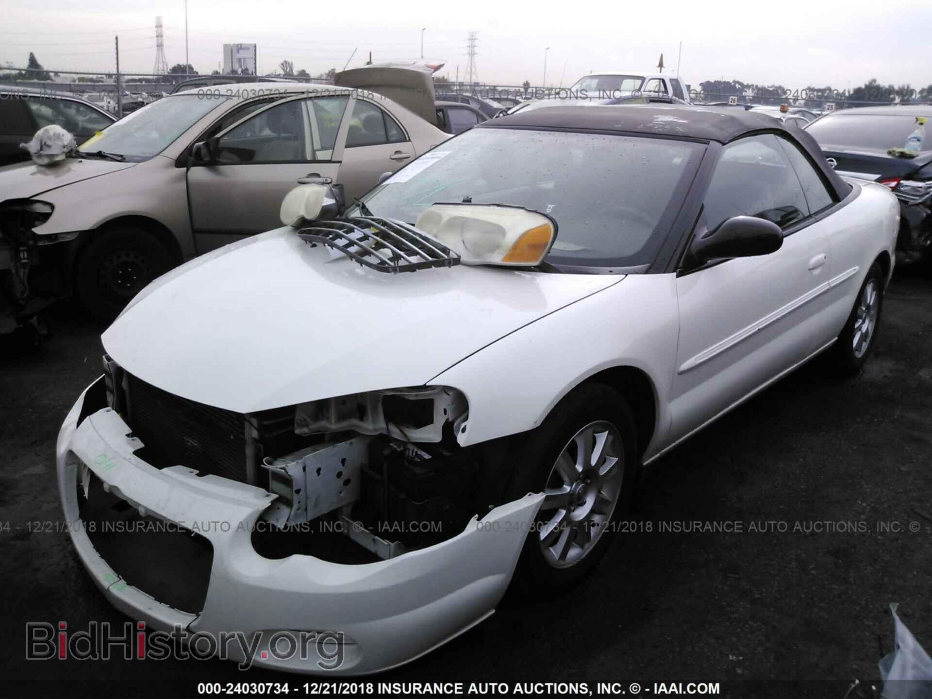 2005 CHRYSLER SEBRING - VIN: 1C3EL75R35N676891 - Фото 2