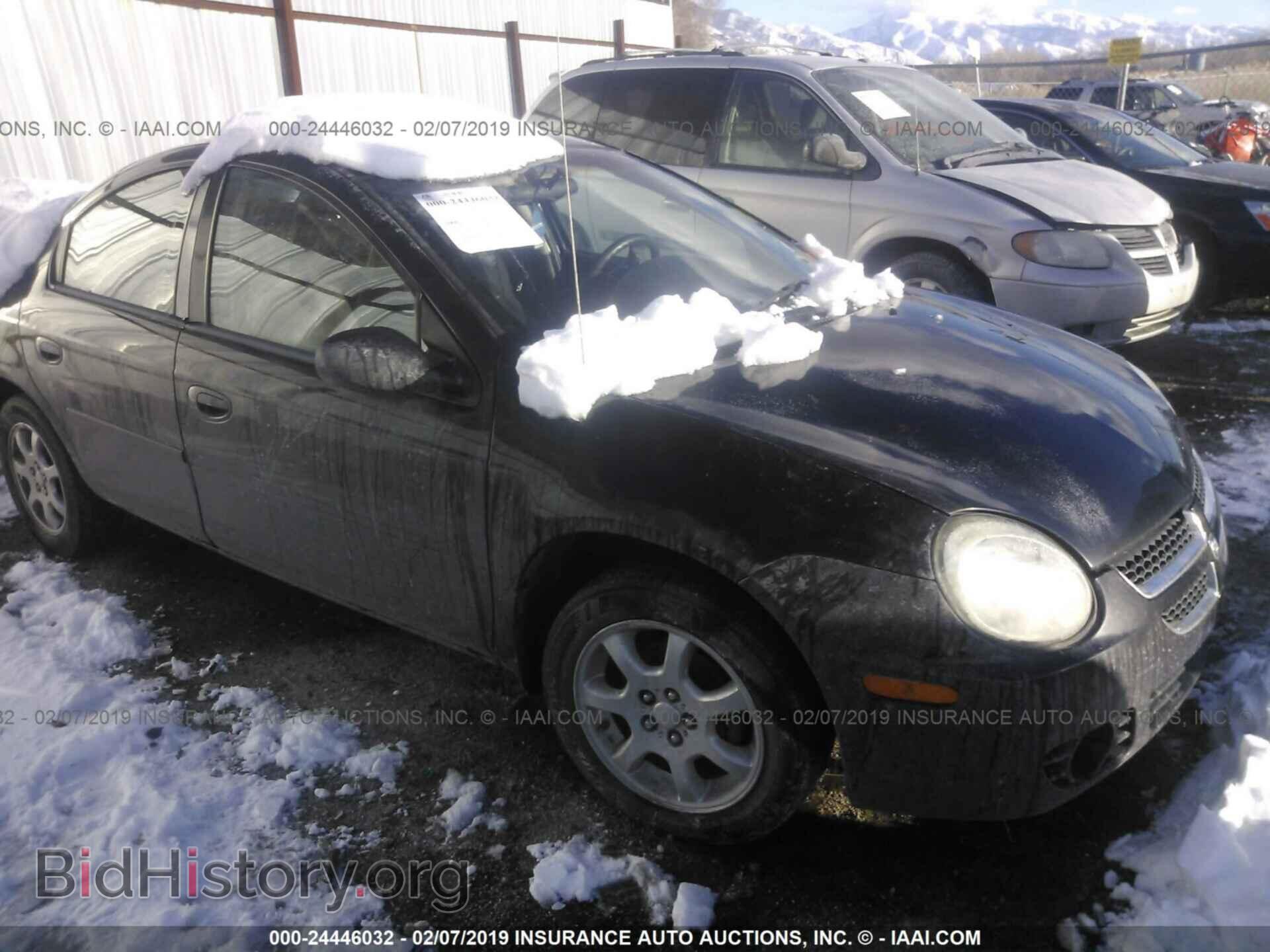 Фотография 1B3ES56C44D543737 - DODGE NEON 2004