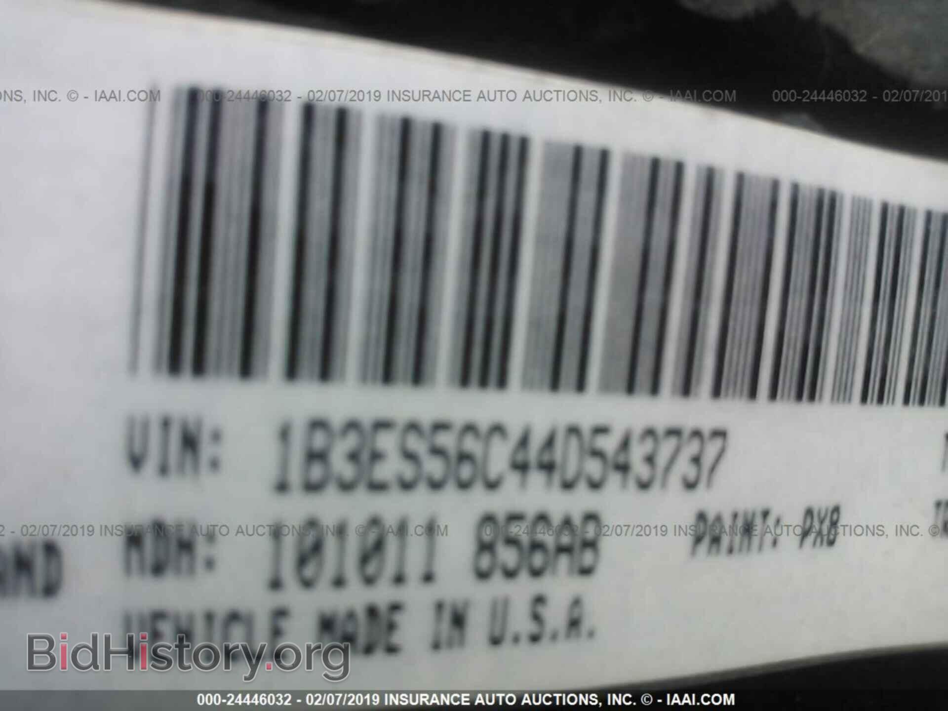 2004 DODGE NEON - VIN: 1B3ES56C44D543737 - Фото 9