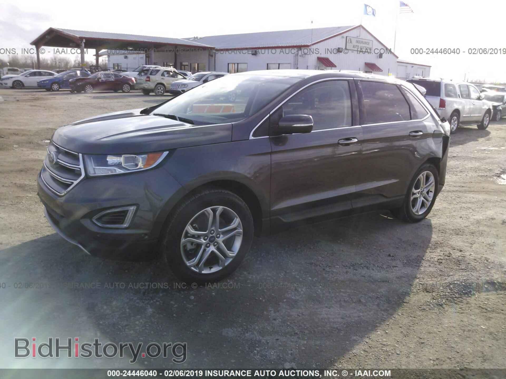 2018 FORD EDGE - VIN: 2FMPK4K91JBB32157 - Фото 2