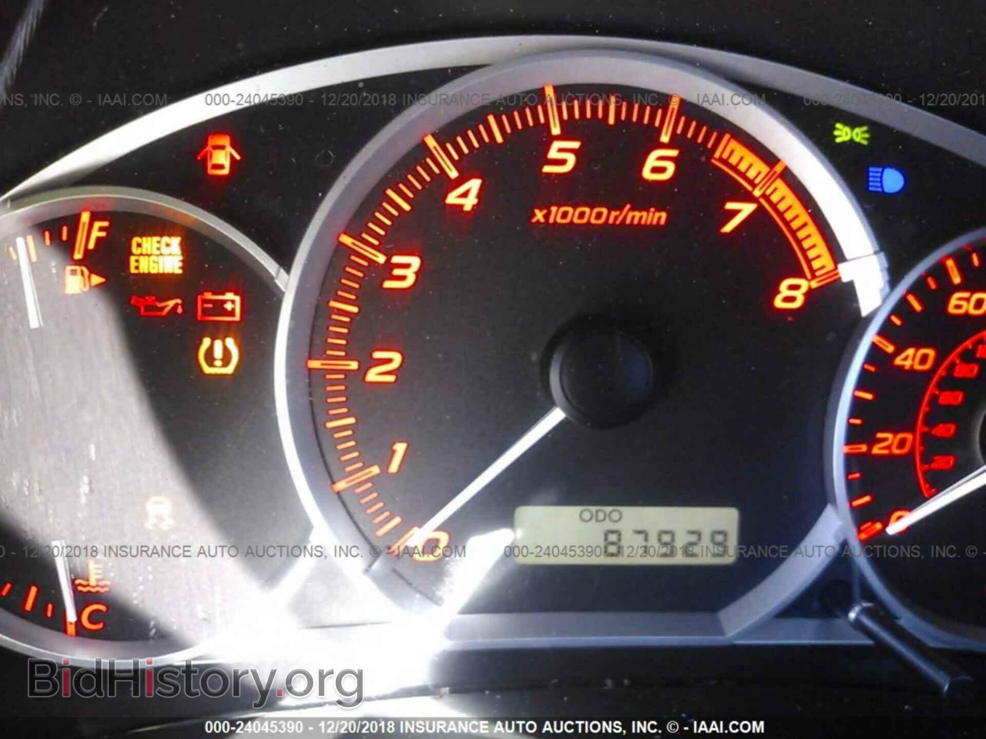 2012 SUBARU IMPREZA - VIN: JF1GV7E66CG027033 - Фото 7