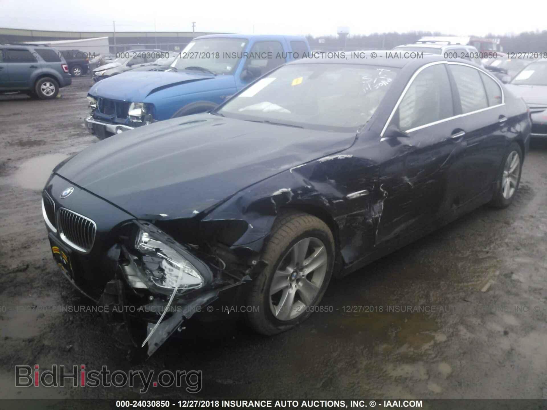2013 BMW 528 - VIN: WBAXH5C52DD108630 - Фото 2