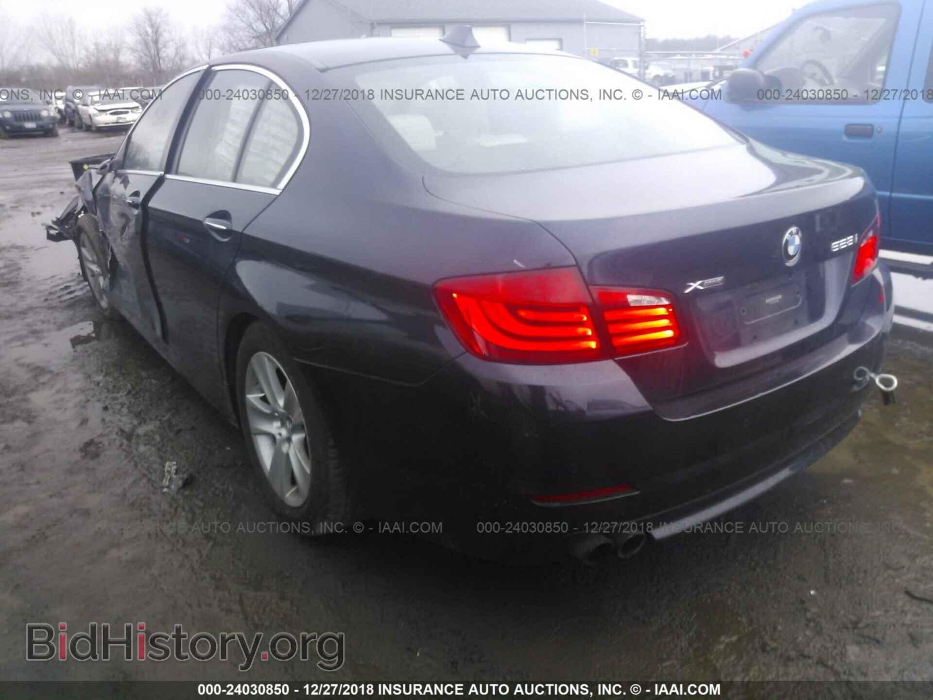 2013 BMW 528 - VIN: WBAXH5C52DD108630 - Фото 3