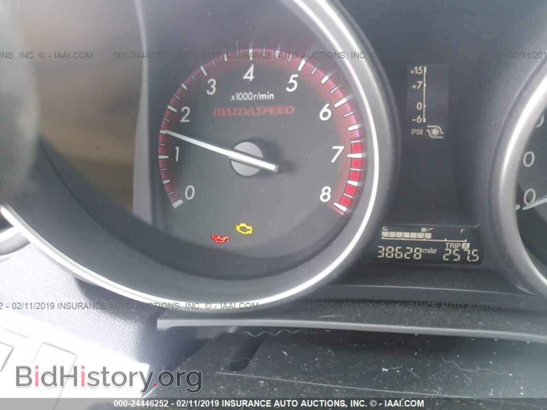 2012 MAZDA SPEED - VIN: JM1BL1L34C1596398 - Фото 7