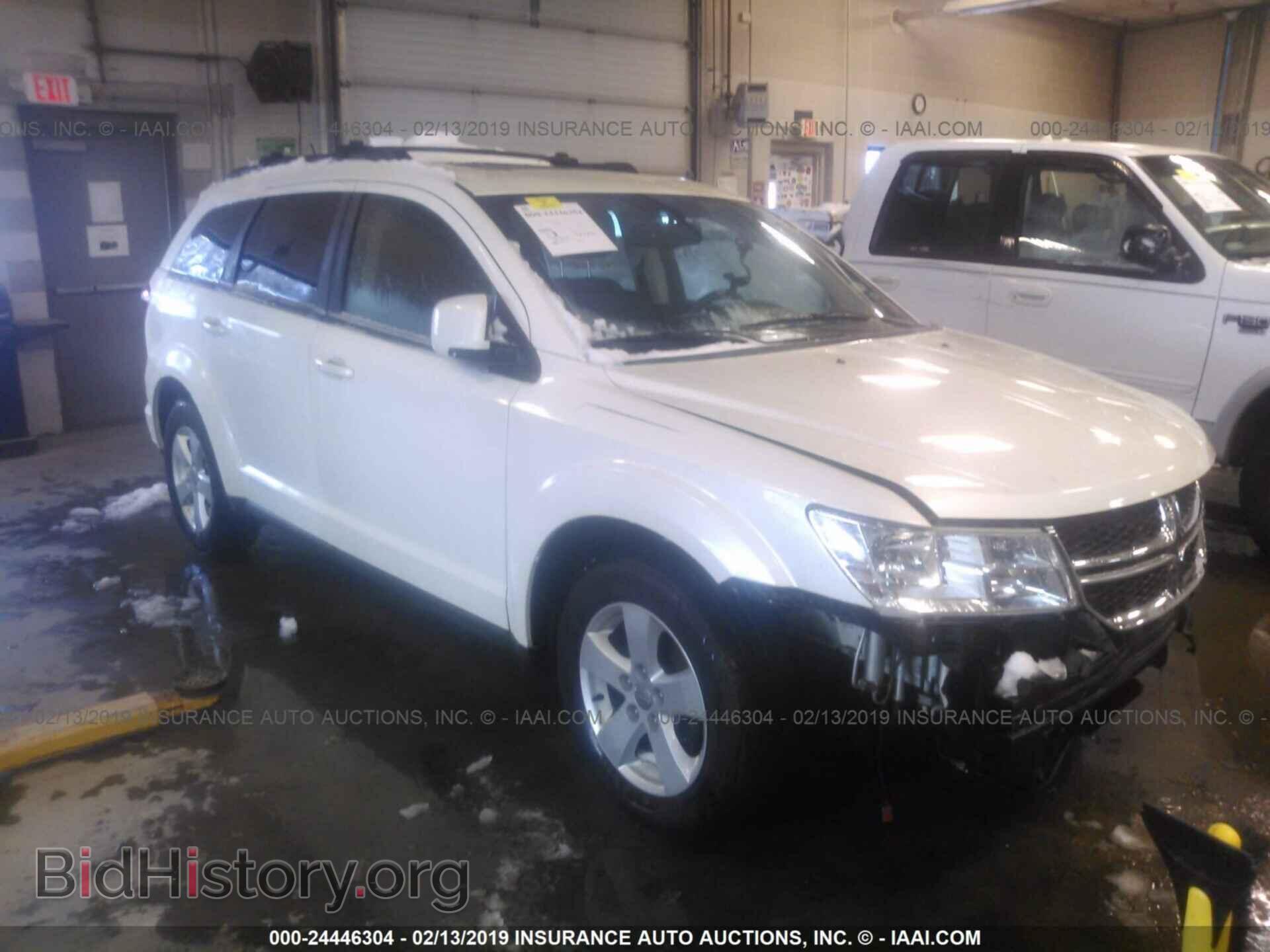 Photo 3C4PDCCG2CT275695 - DODGE JOURNEY 2012