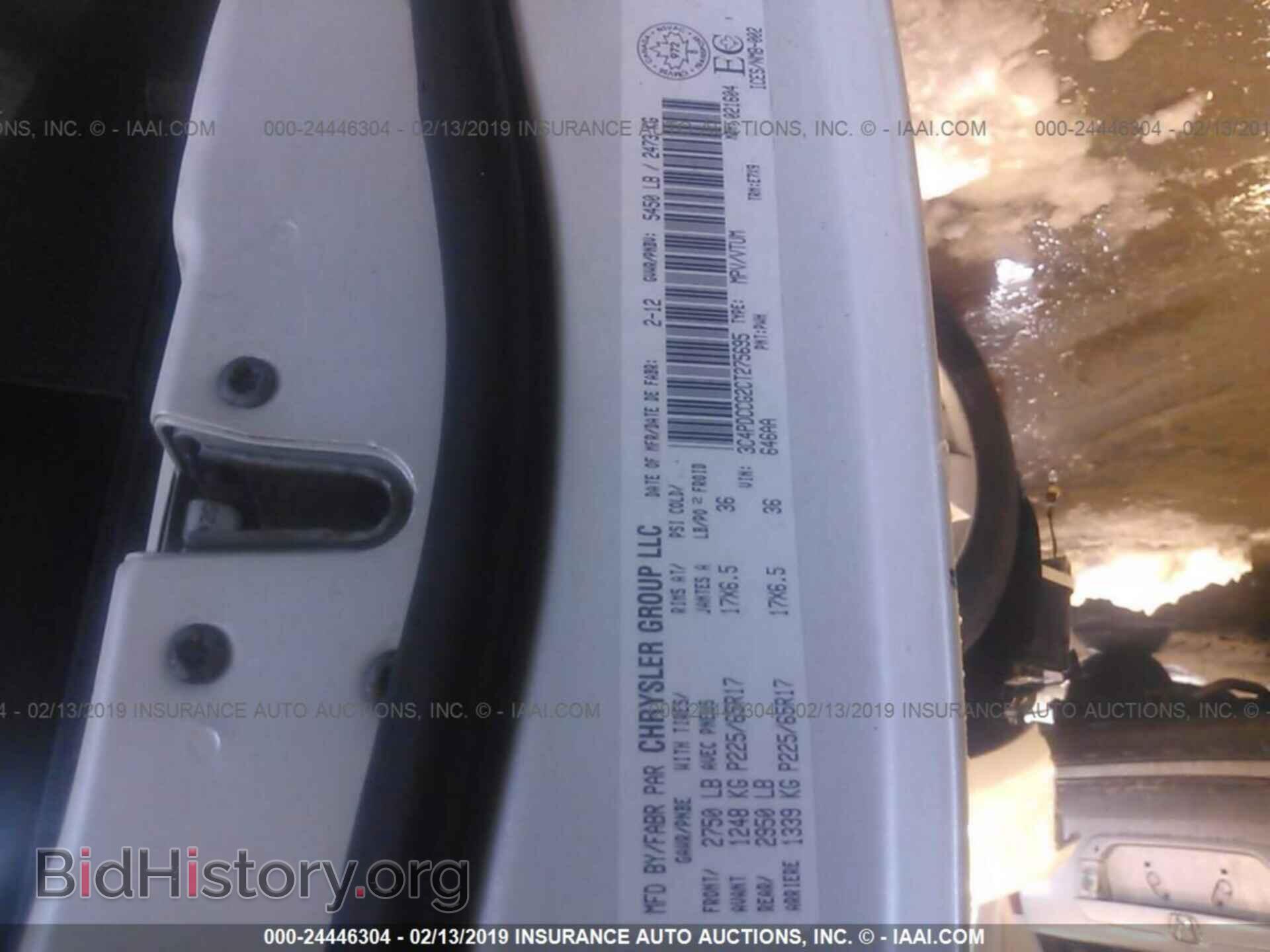 2012 DODGE JOURNEY - VIN: 3C4PDCCG2CT275695 - Фото 9