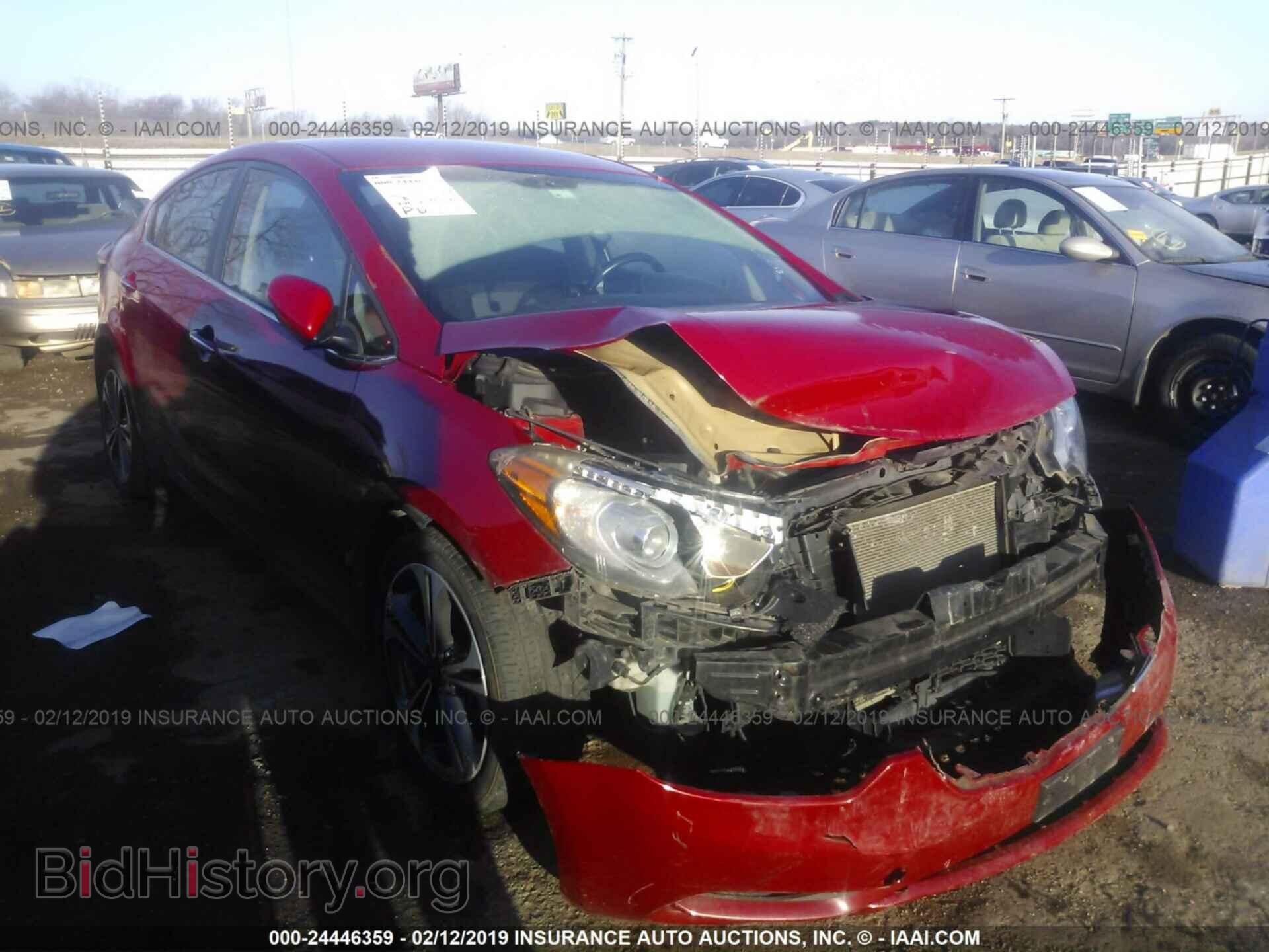 Фотография KNAFX4A8XE5093022 - KIA FORTE 2014