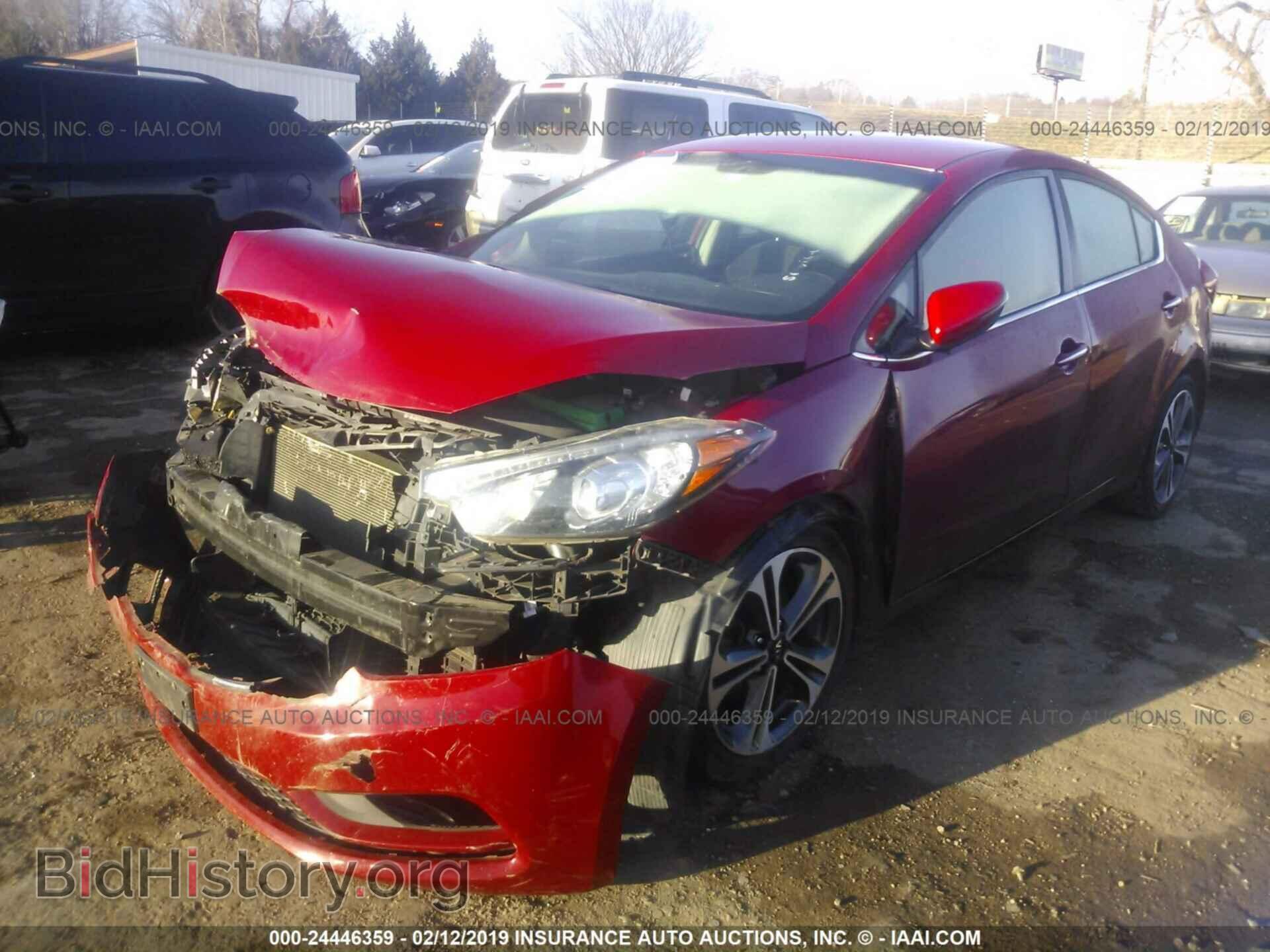 2014 KIA FORTE - VIN: KNAFX4A8XE5093022 - Фото 2