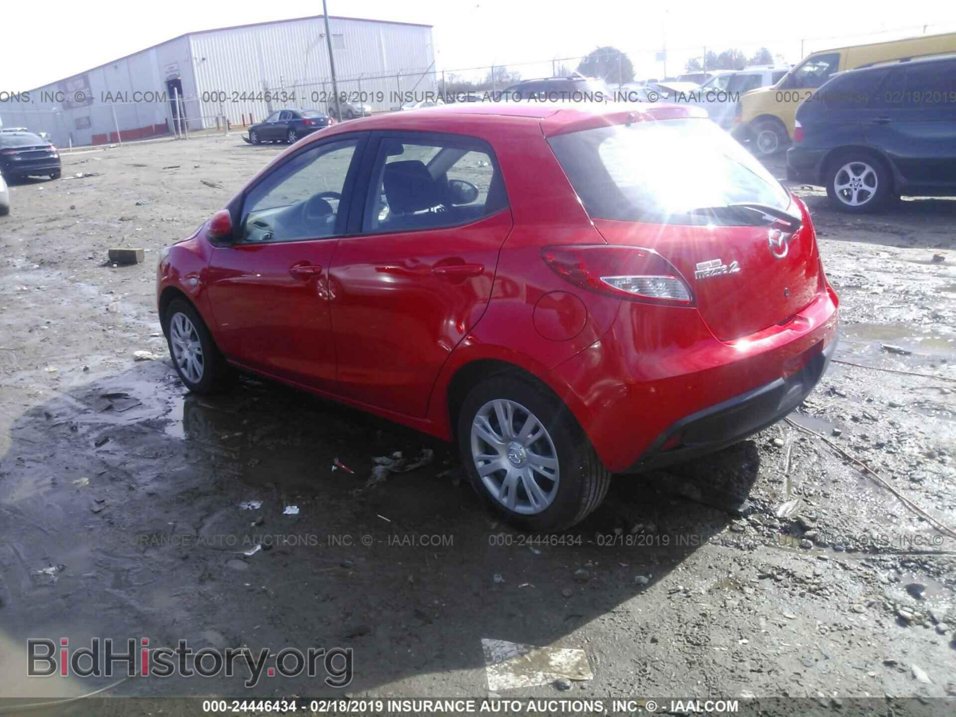 2013 MAZDA MAZDA2 - VIN: JM1DE1KY4D0170590 - Фото 3
