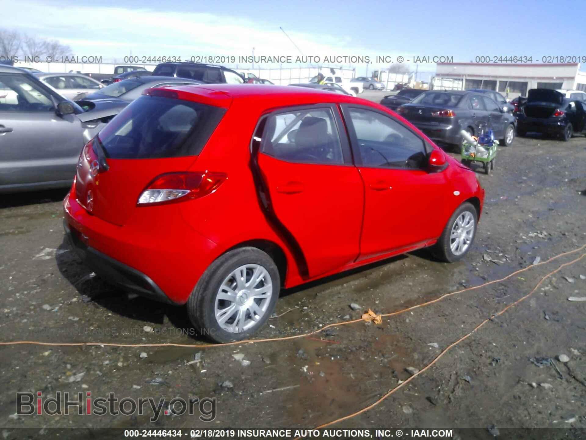 2013 MAZDA MAZDA2 - VIN: JM1DE1KY4D0170590 - Фото 4