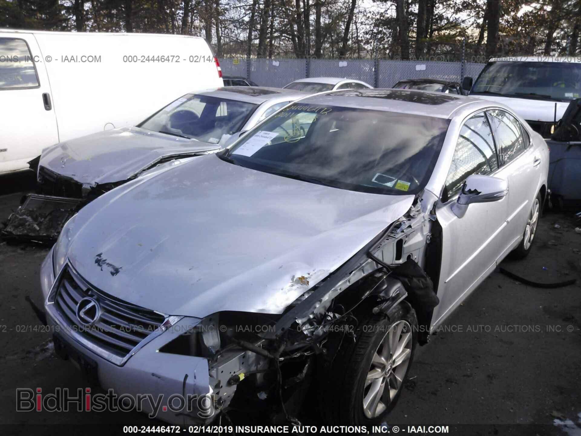 2011 LEXUS ES - VIN: JTHBK1EG3B2457308 - Photo 2
