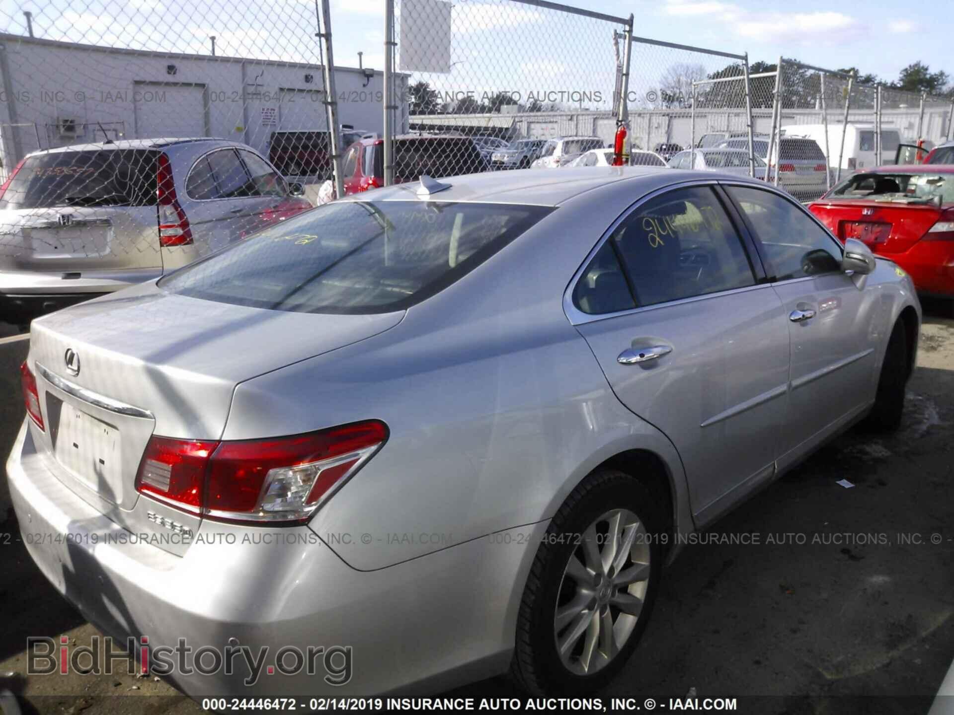 2011 LEXUS ES - VIN: JTHBK1EG3B2457308 - Photo 4