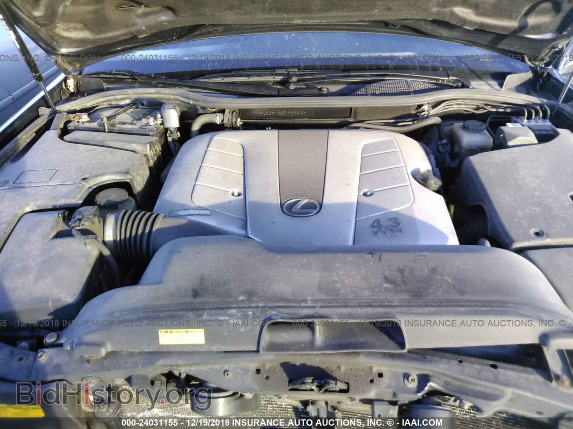 2005 LEXUS LS - VIN: JTHBN36F150179744 - Photo 10