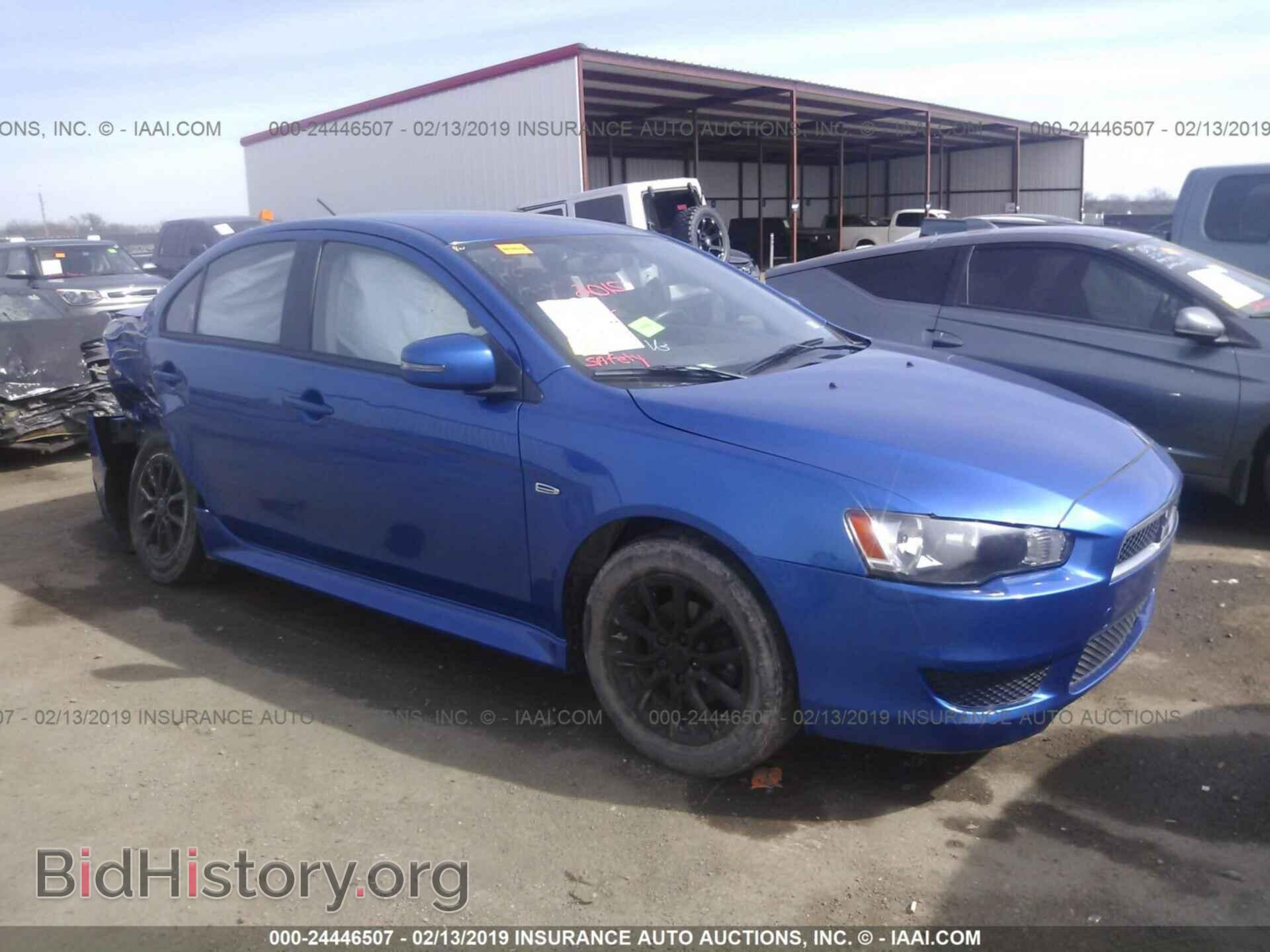 Photo JA32U2FU4FU024594 - MITSUBISHI LANCER 2015