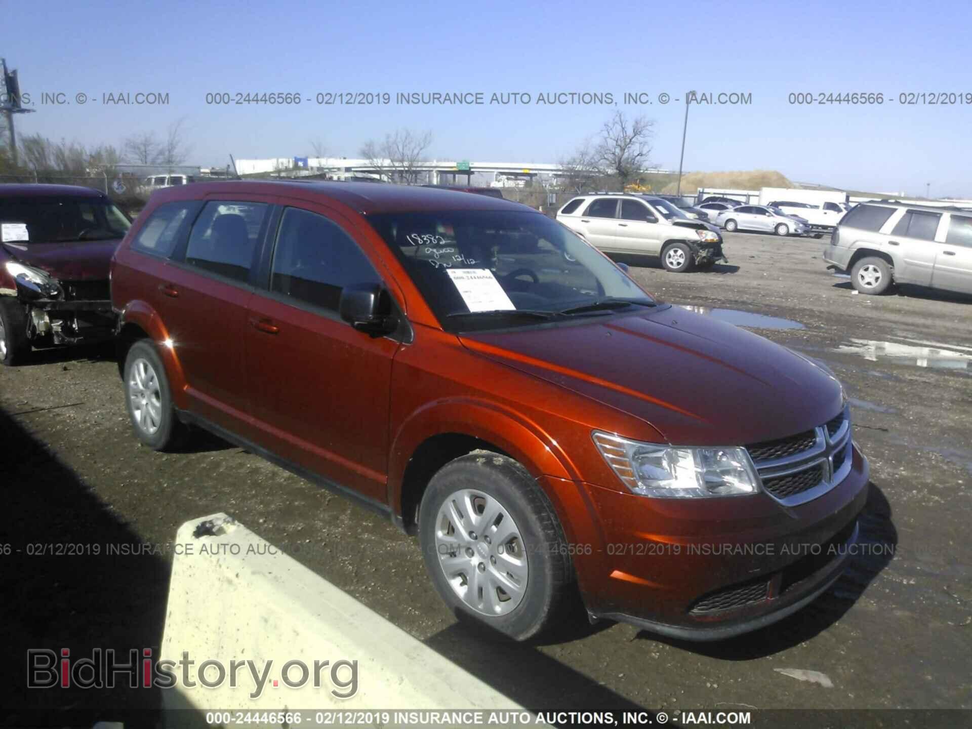Фотография 3C4PDCAB7ET181418 - DODGE JOURNEY 2014