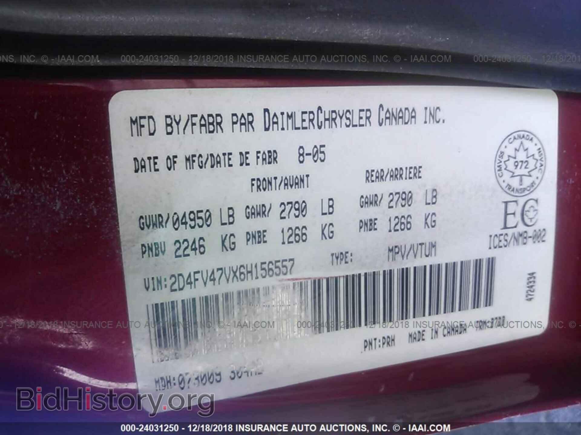 2006 DODGE MAGNUM - VIN: 2D4FV47VX6H156557 - Фото 9