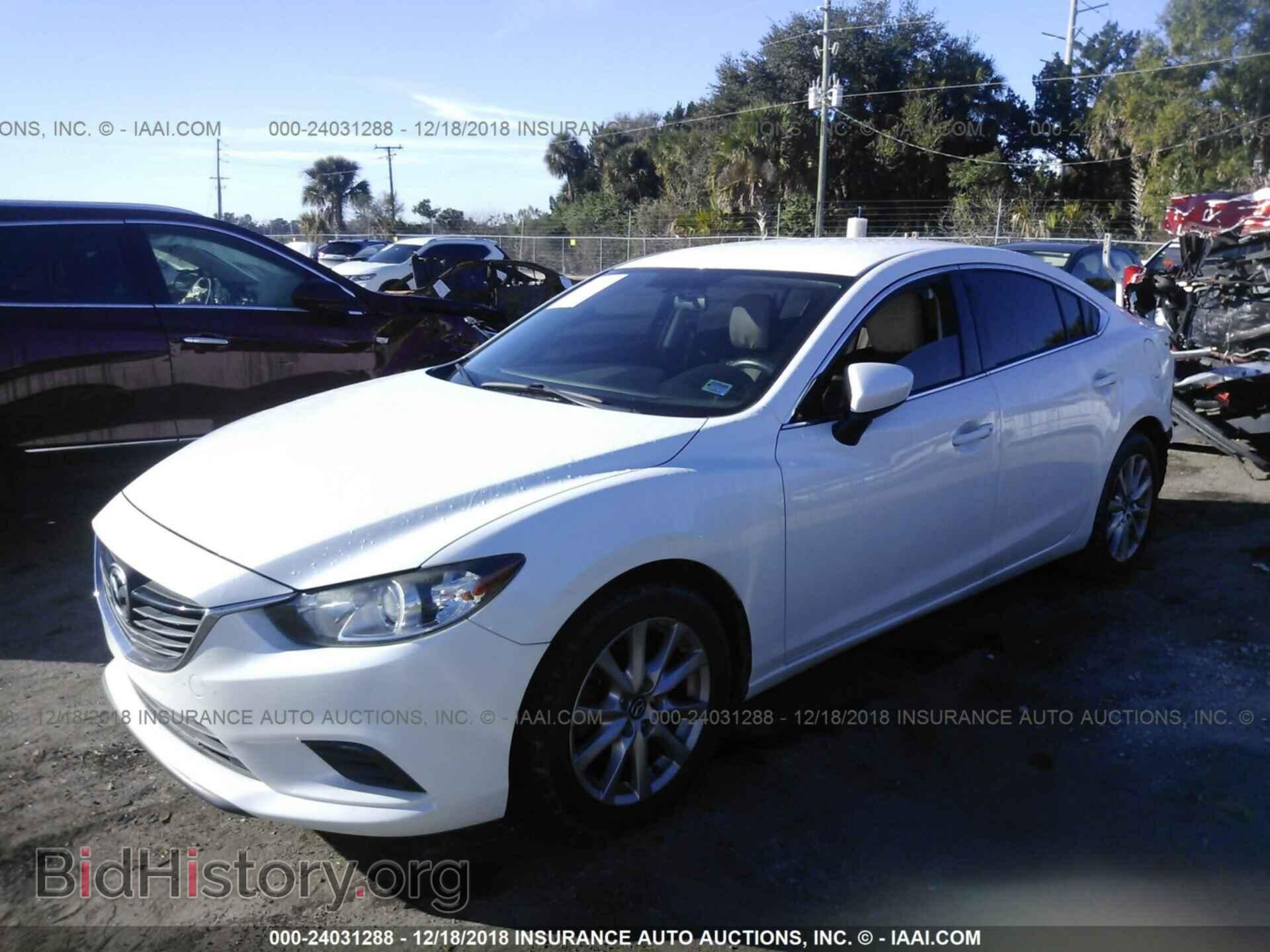 2015 MAZDA 6 - VIN: JM1GJ1U68F1164227 - Фото 2