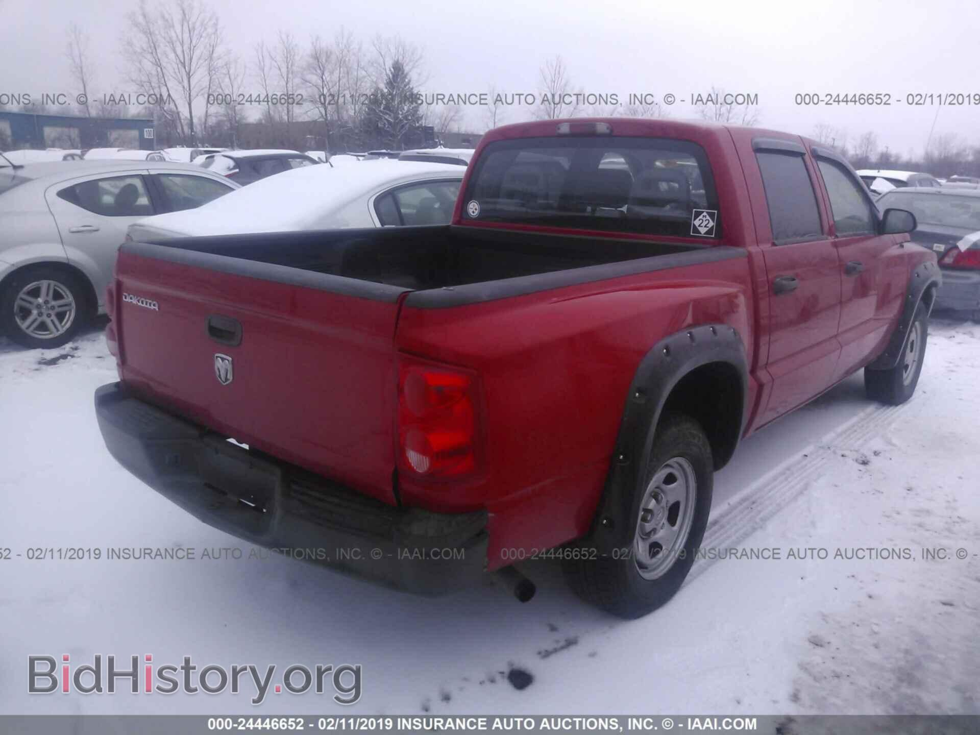 2006 DODGE DAKOTA - VIN: 1D7HE28K66S610798 - Фото 4
