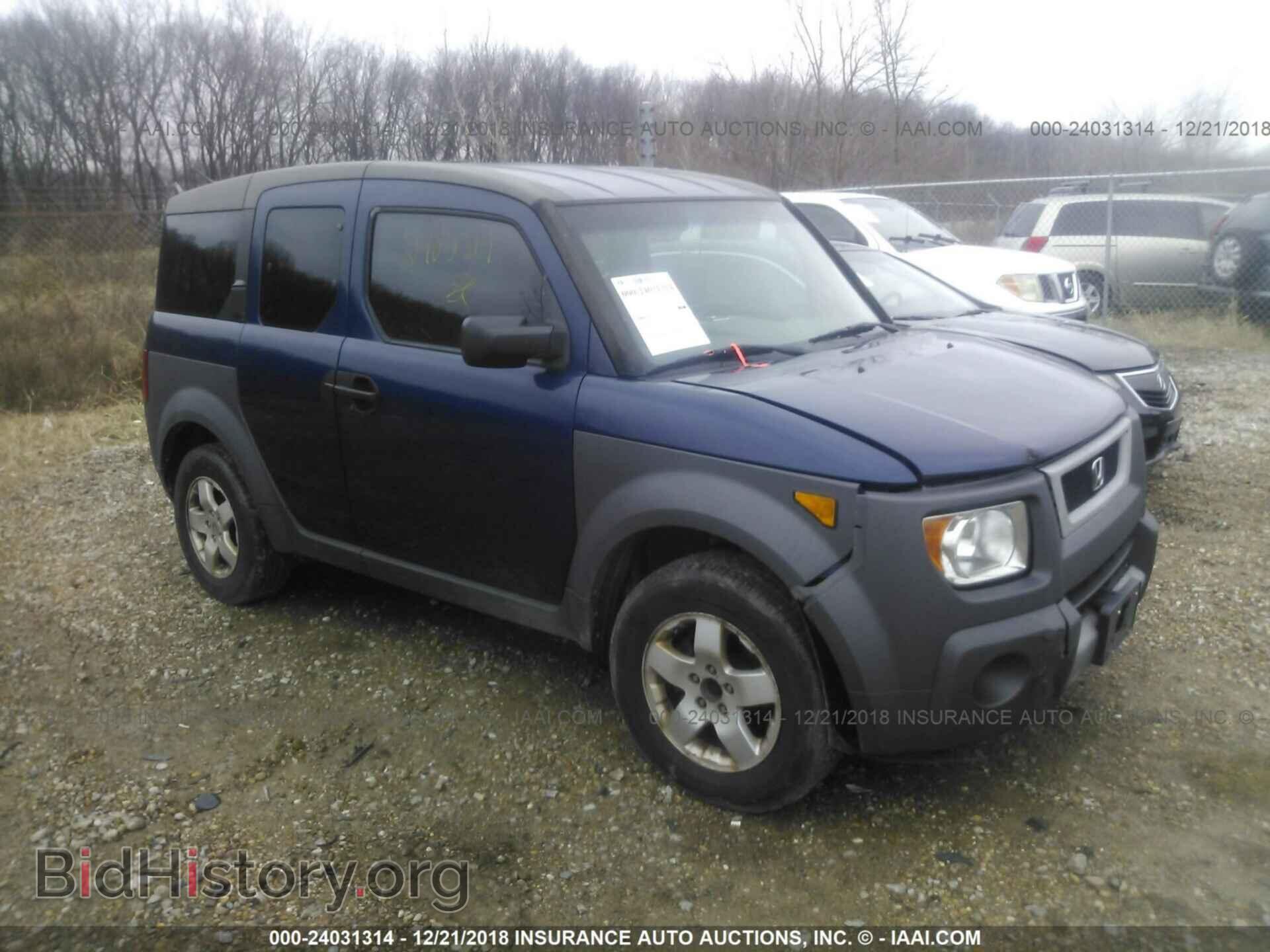 Фотография 5J6YH28513L051804 - HONDA ELEMENT 2003