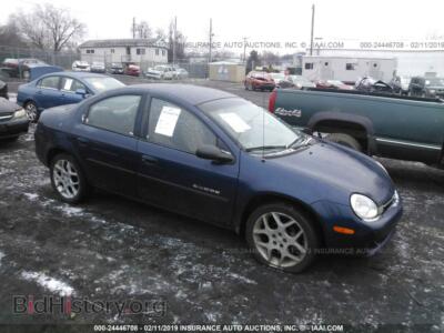 2000 Dodge NEON, blue — VIN 1B3ES46C6YD798941, IAAI