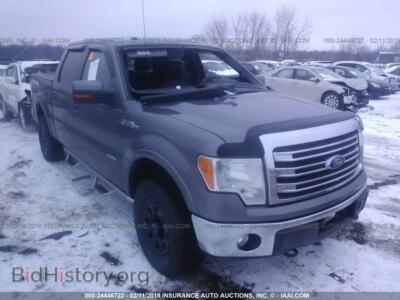 2013 Ford F150, gray — VIN 1FTFW1ET9DFB51472, IAAI