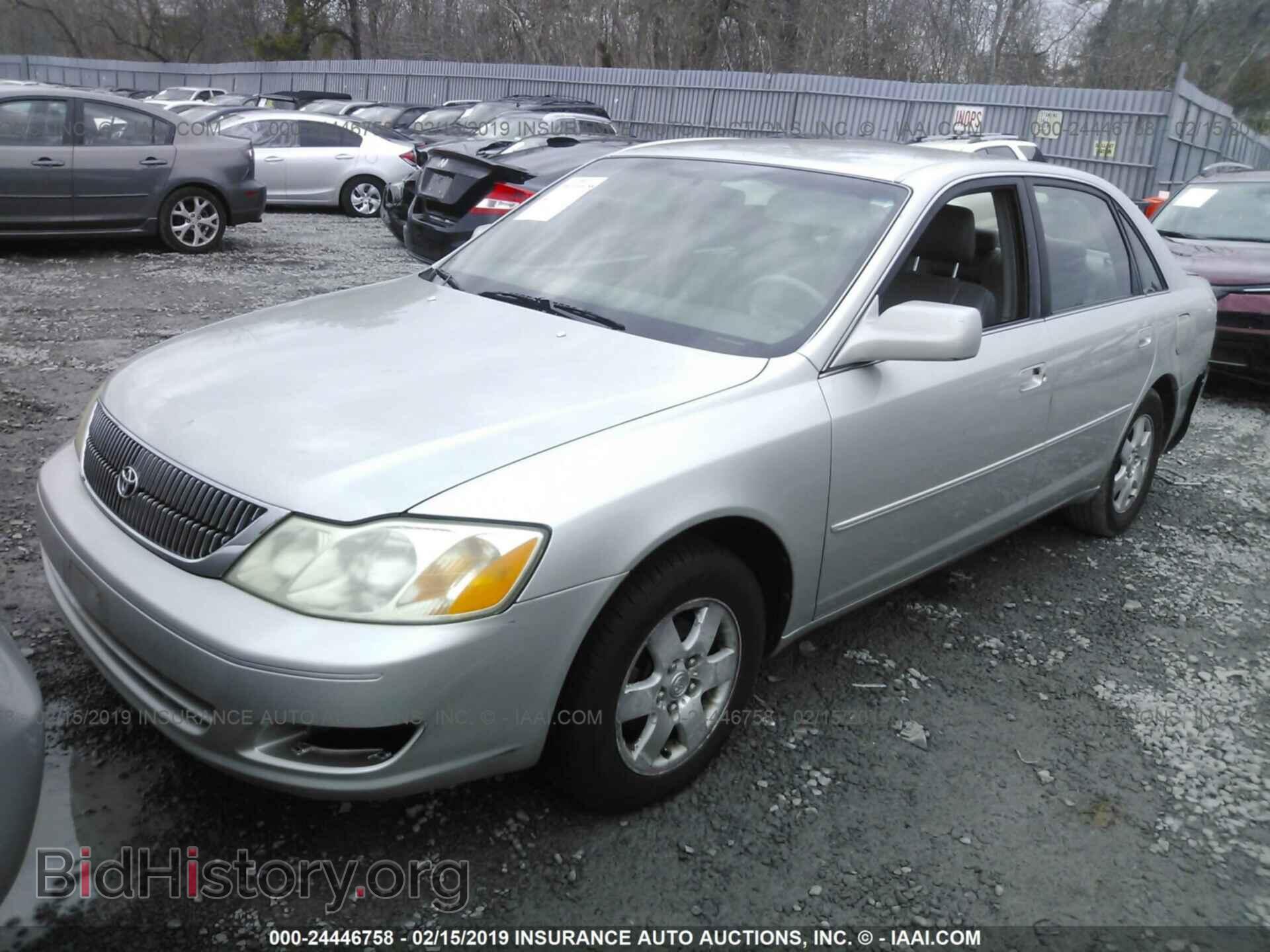 2002 TOYOTA AVALON - VIN: 4T1BF28B92U222746 - Фото 2